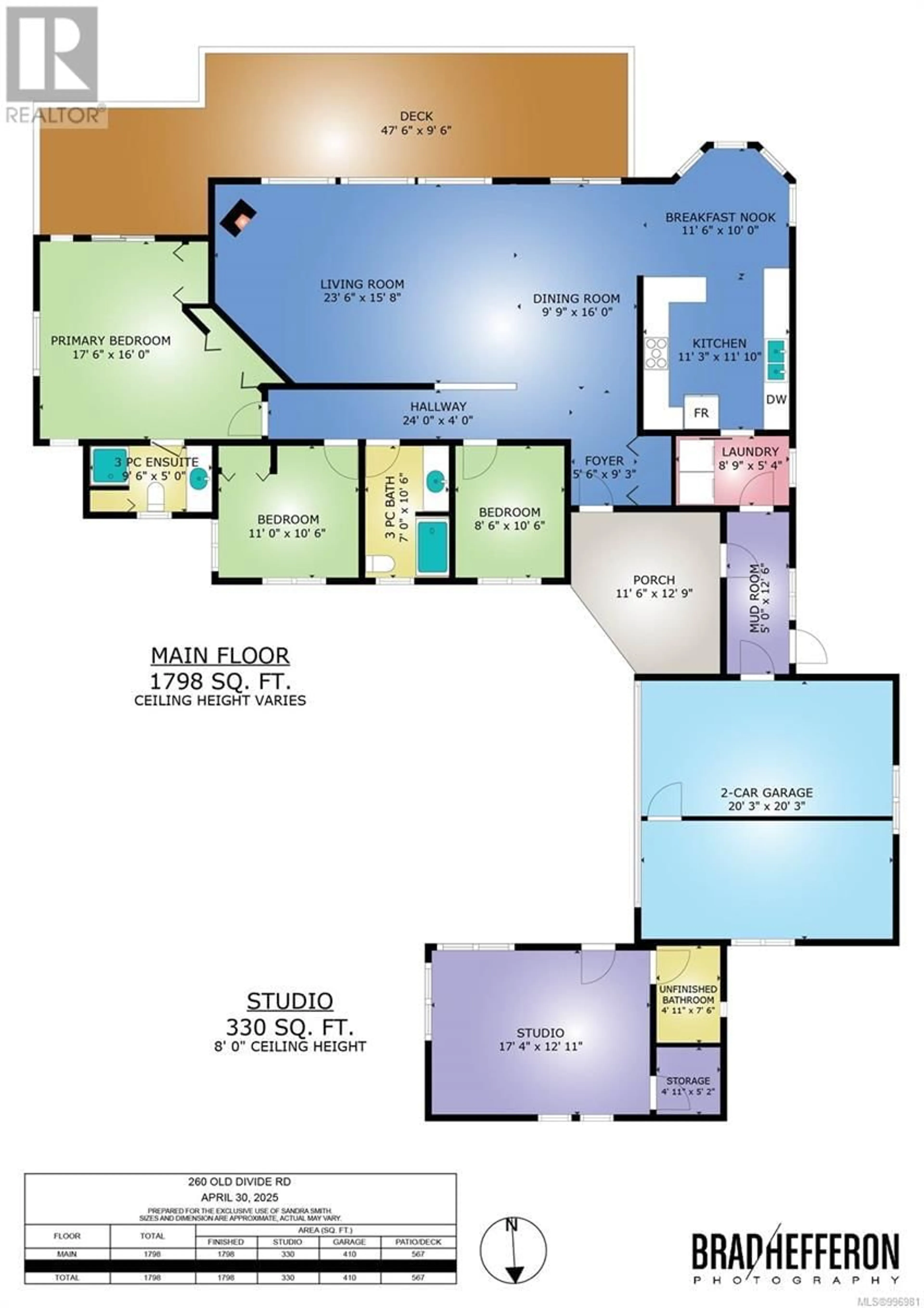 Floor plan for 260 OLD DIVIDE ROAD, Salt Spring British Columbia V8K2G7