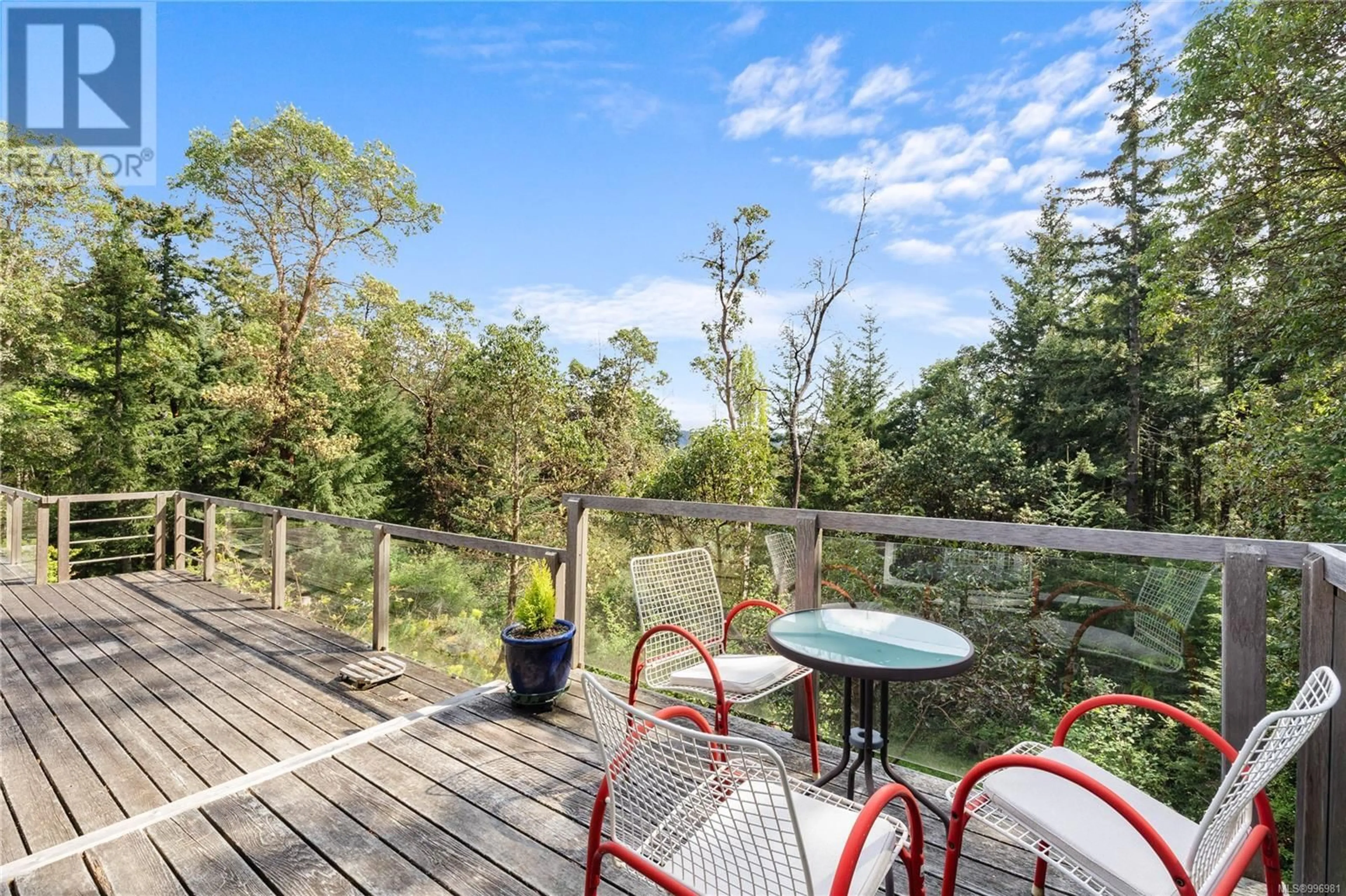 Patio, forest/trees view for 260 OLD DIVIDE ROAD, Salt Spring British Columbia V8K2G7