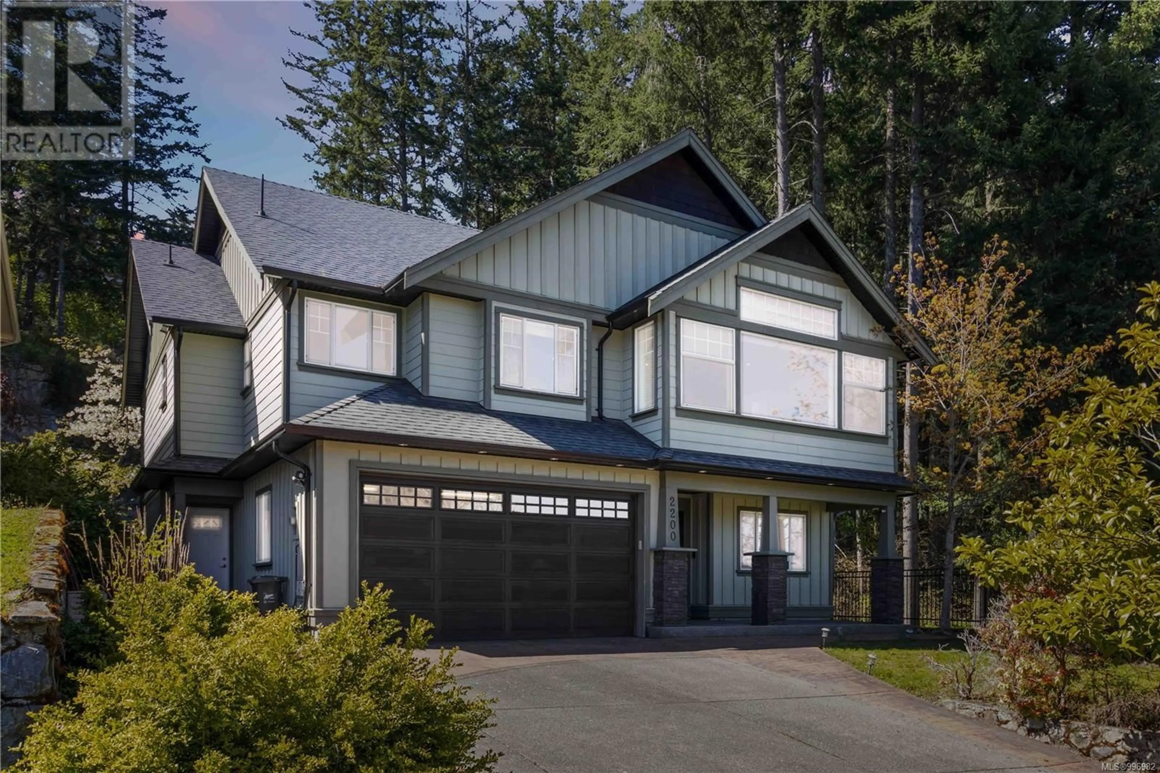 Home with vinyl exterior material, street for 2200 PLAYERS DRIVE, Langford British Columbia V9B0L2
