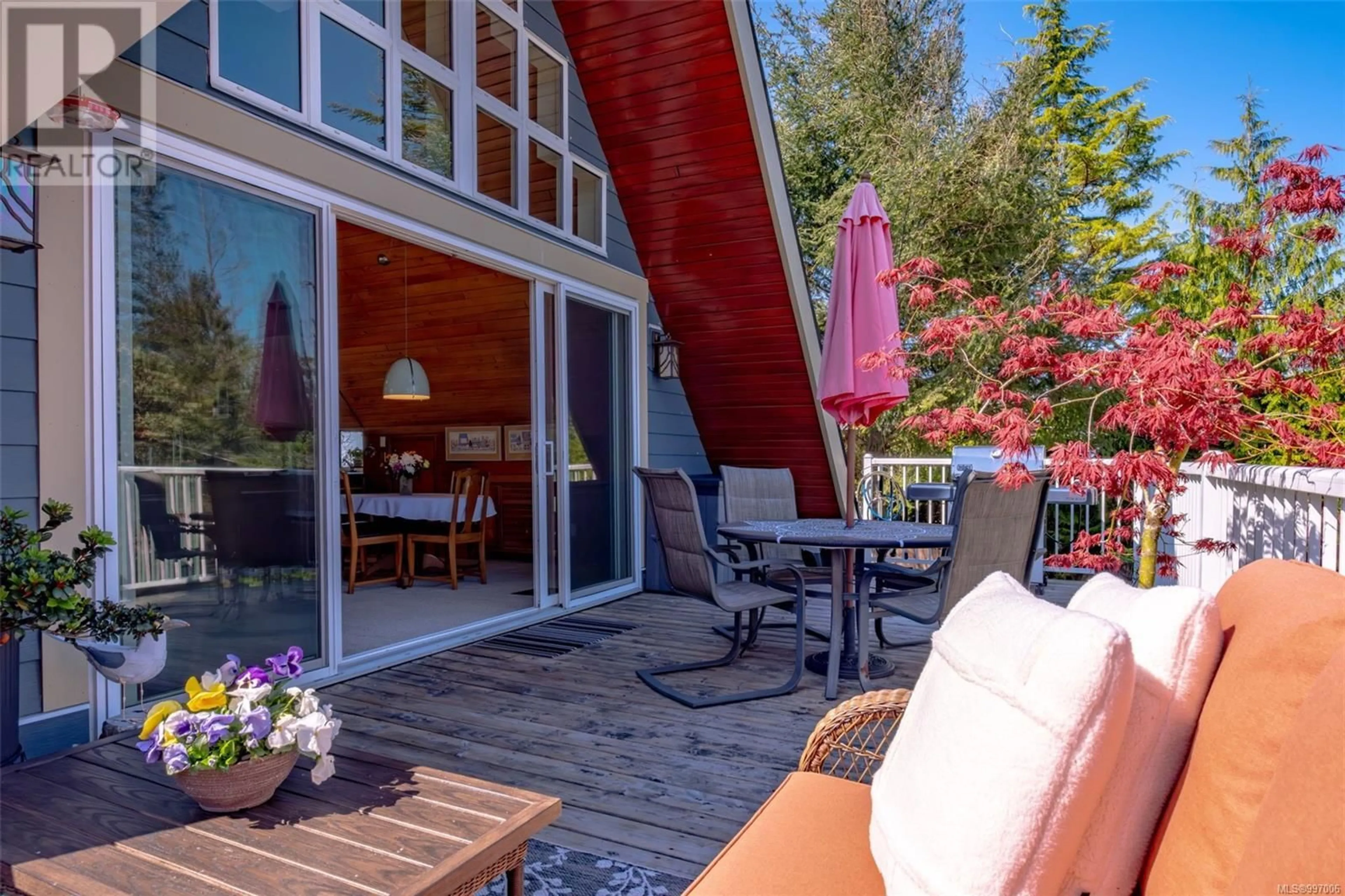 Patio, water/lake/river/ocean view for 3453 GRILSE ROAD, Nanoose Bay British Columbia V9P9H8