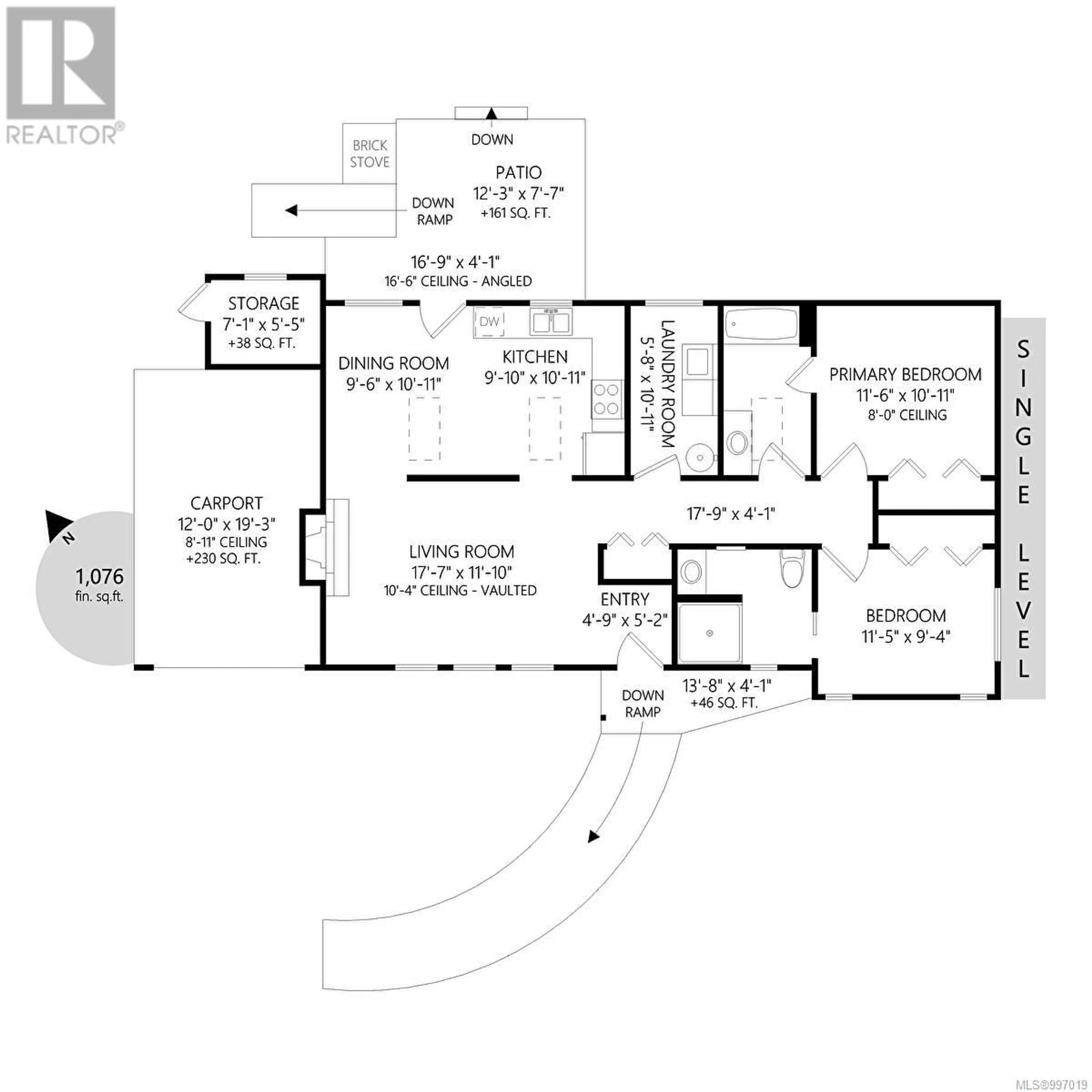 Floor plan for 1937 POWLIUK CRESCENT, Sooke British Columbia V9Z0P6