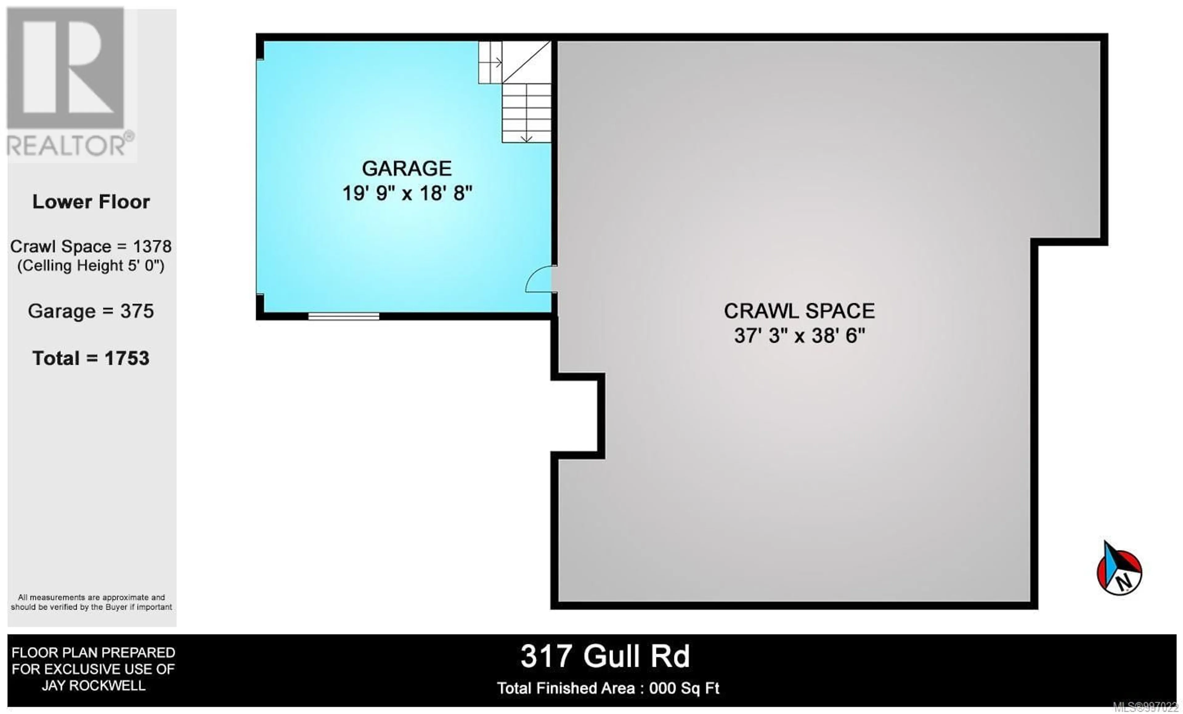 Floor plan for 317 GULL ROAD, View Royal British Columbia V9B1L3