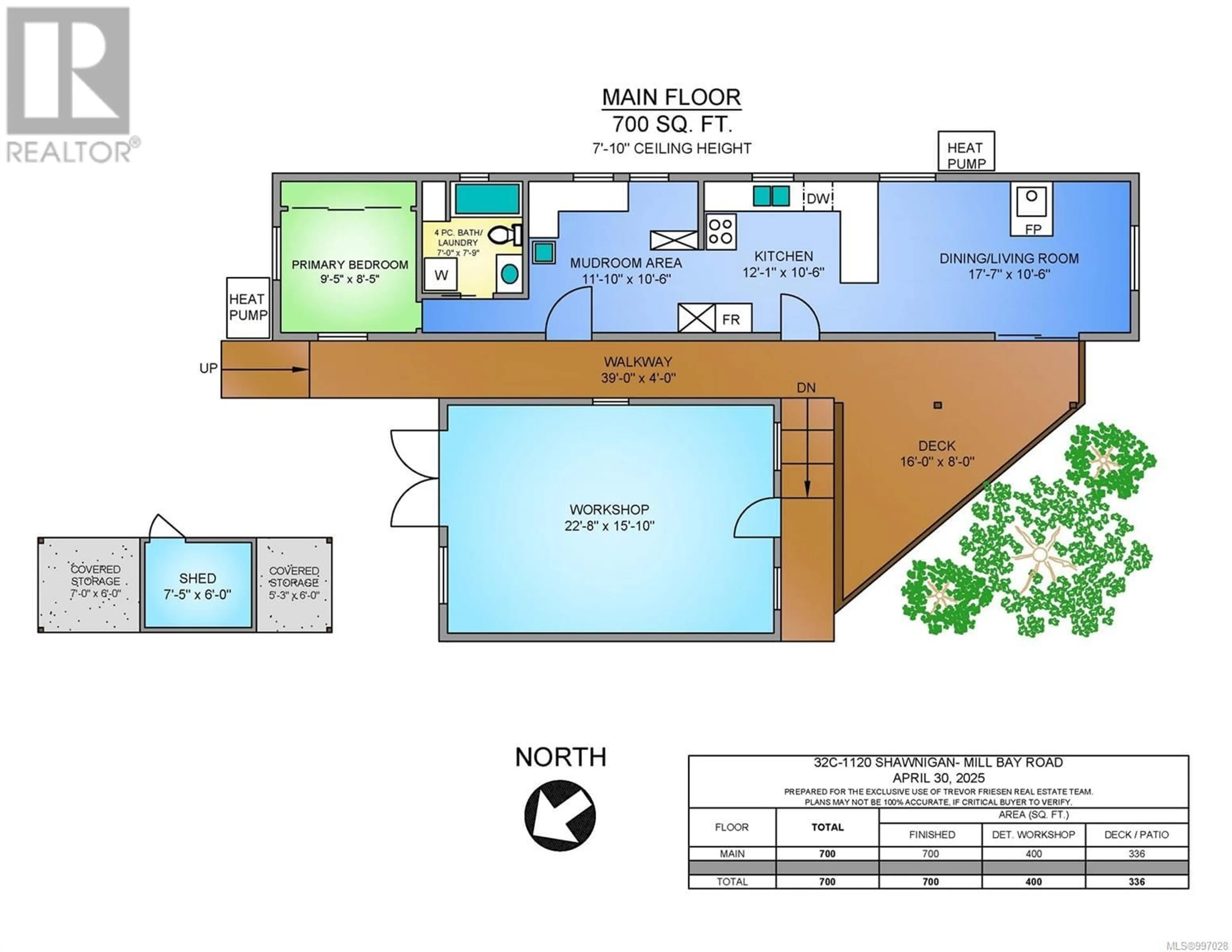 Floor plan for 32C - 1120 SHAWNIGAN MILL BAY ROAD, Mill Bay British Columbia V8H1G8