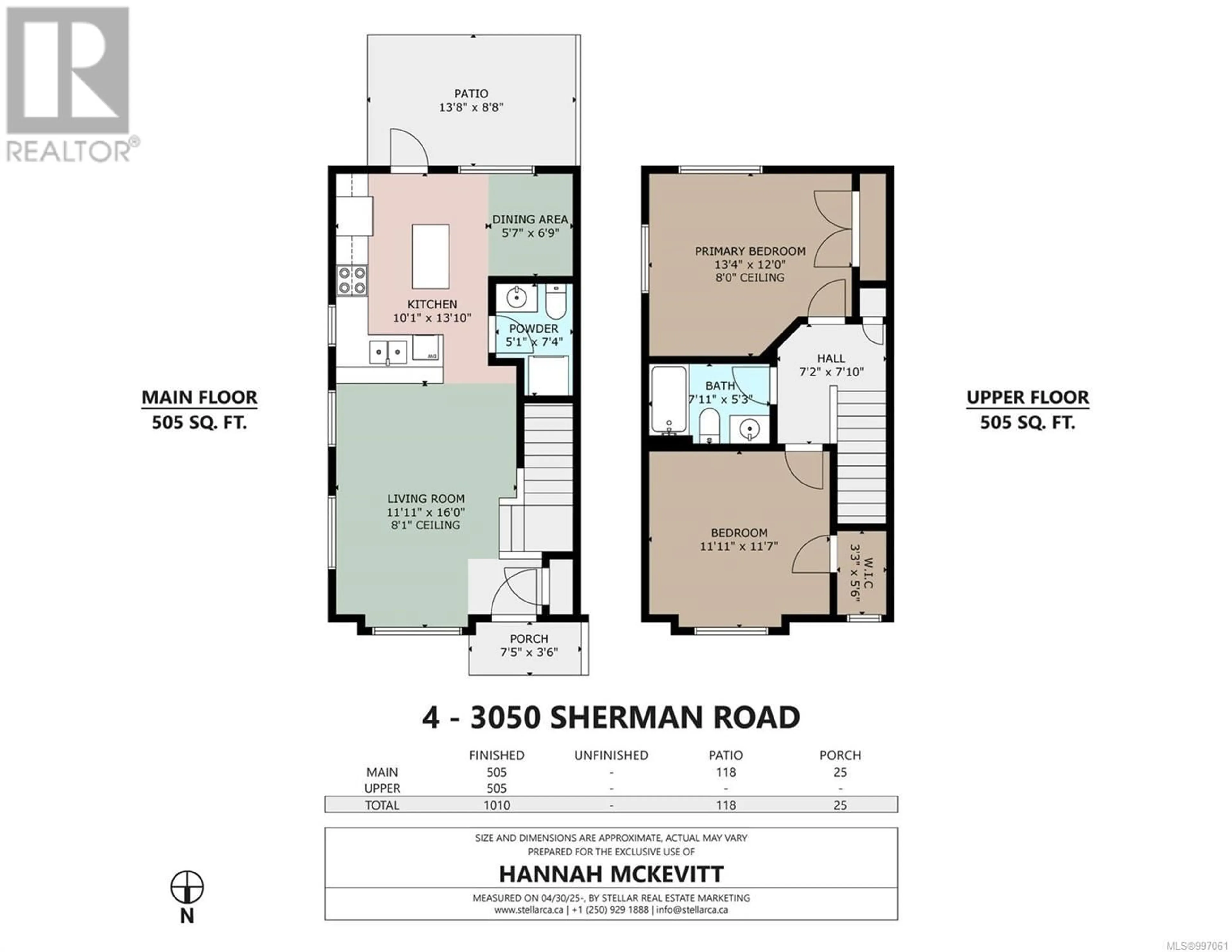 Floor plan for 4 - 3050 SHERMAN ROAD, Duncan British Columbia V9L0E4