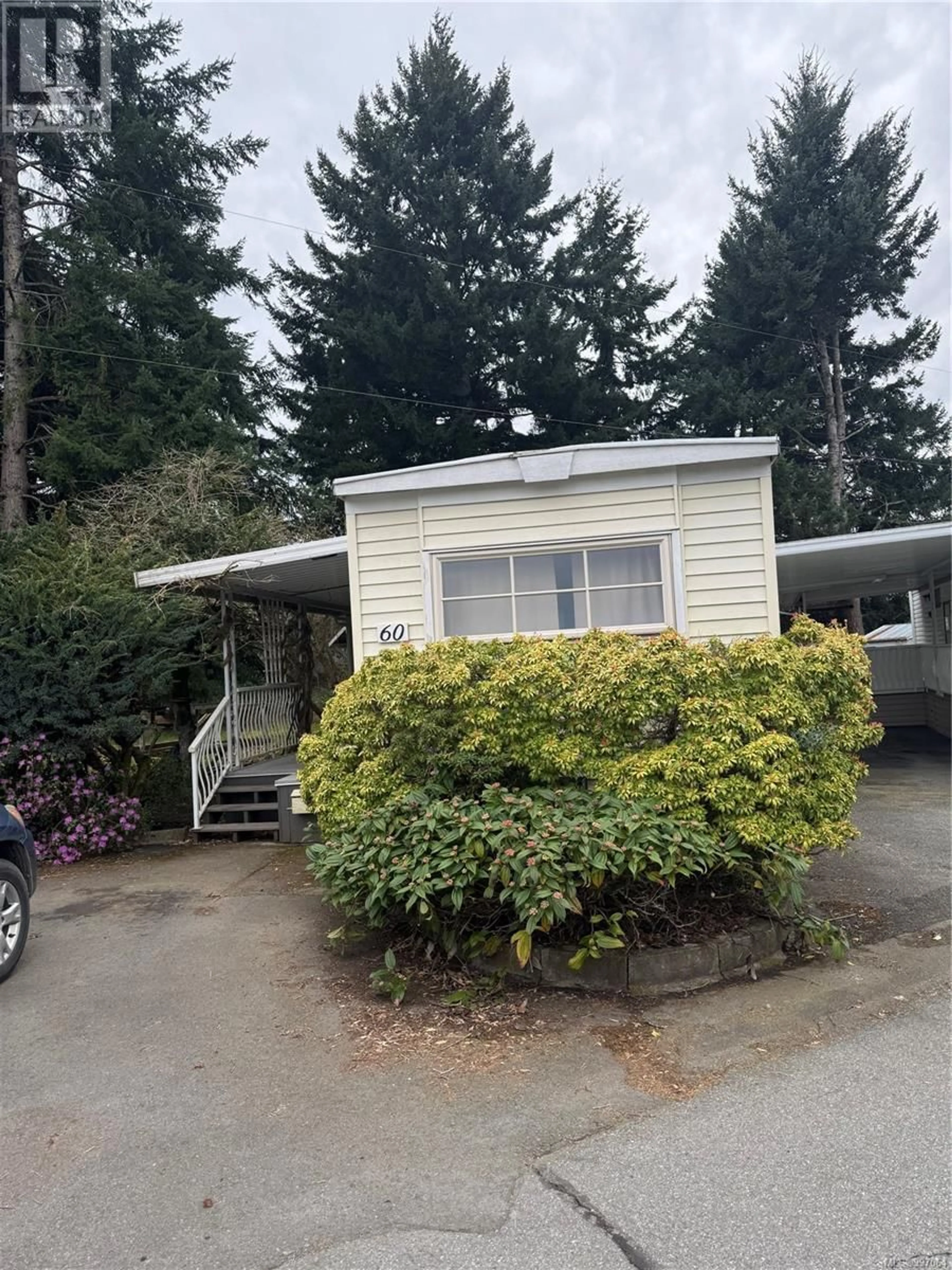 Home with vinyl exterior material, street for 60 - 6245 METRAL DRIVE, Nanaimo British Columbia V9T6P8