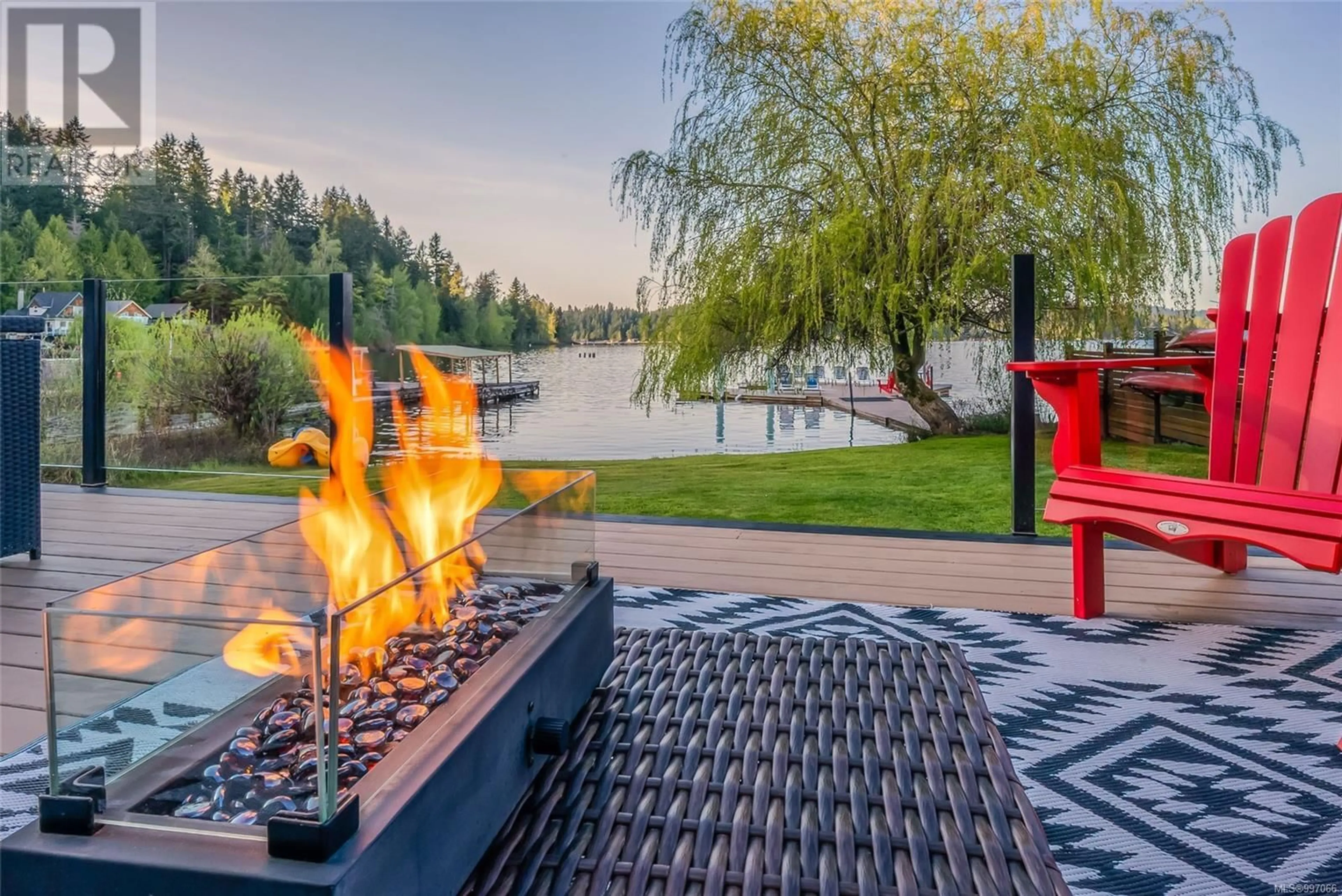 Patio, water/lake/river/ocean view for 2144 ANGUS ROAD, Shawnigan Lake British Columbia V0R2W0