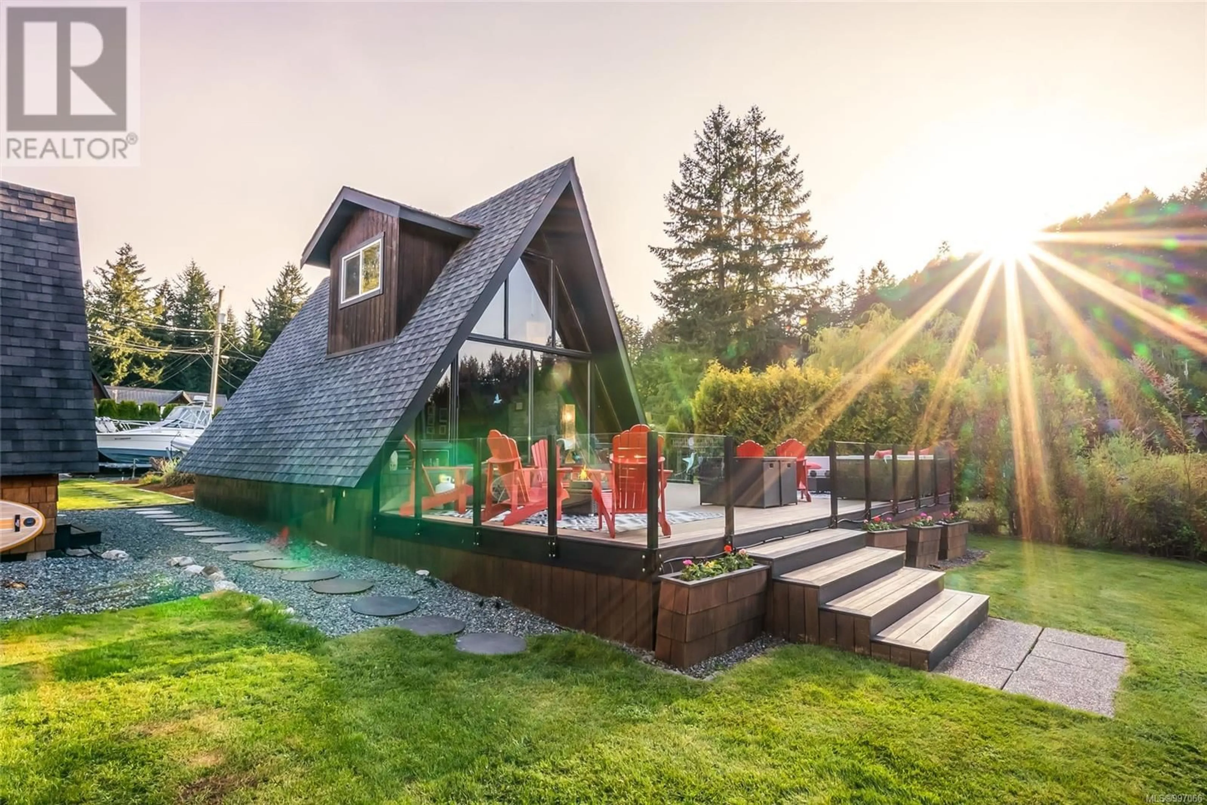 Patio, mountain view for 2144 ANGUS ROAD, Shawnigan Lake British Columbia V0R2W0