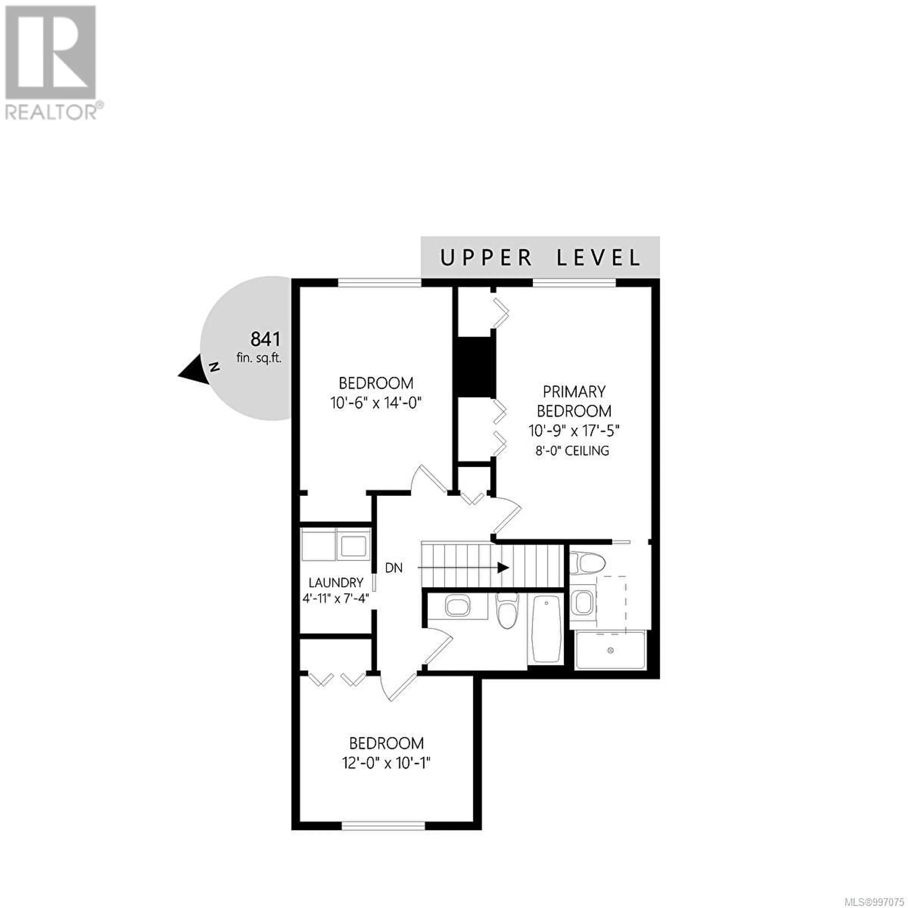 Floor plan for 6 - 1287 VERDIER AVENUE, Central Saanich British Columbia V8M1H1