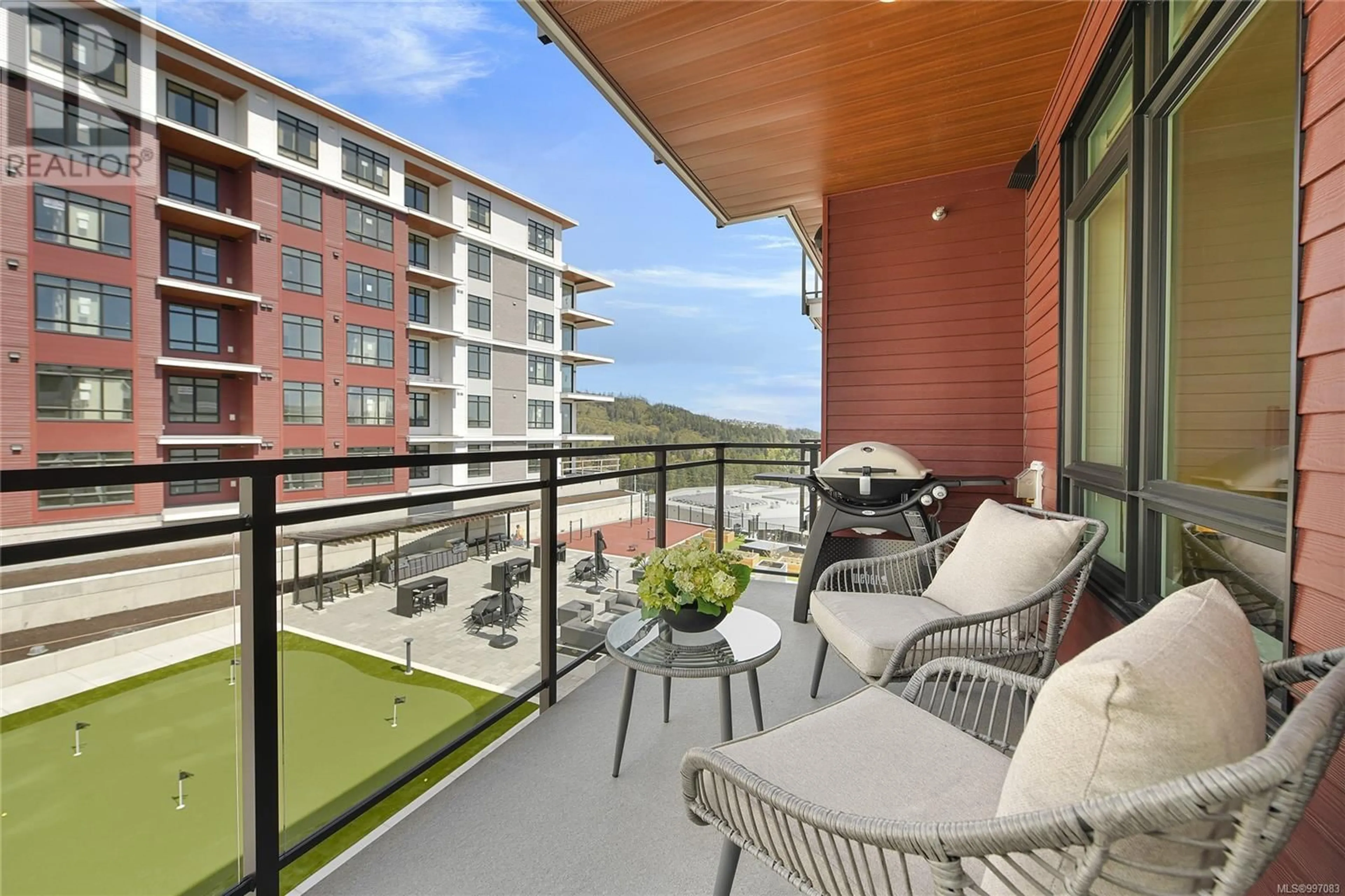 Patio, water/lake/river/ocean view for 505 - 1110 SAMAR CRESCENT, Langford British Columbia V9B7C5
