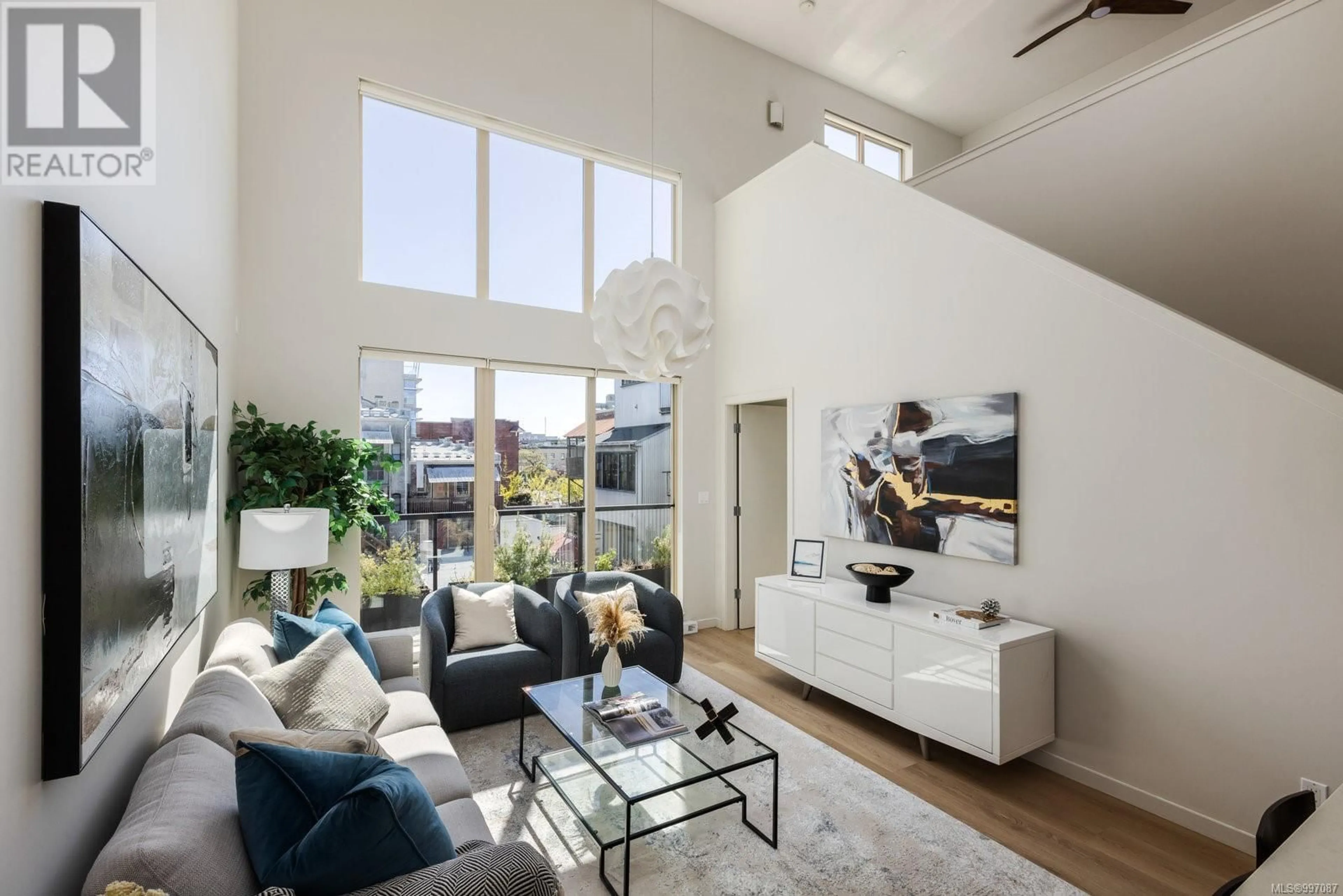 Living room with furniture, unknown for 402 - 601 HERALD STREET, Victoria British Columbia V8W1S8