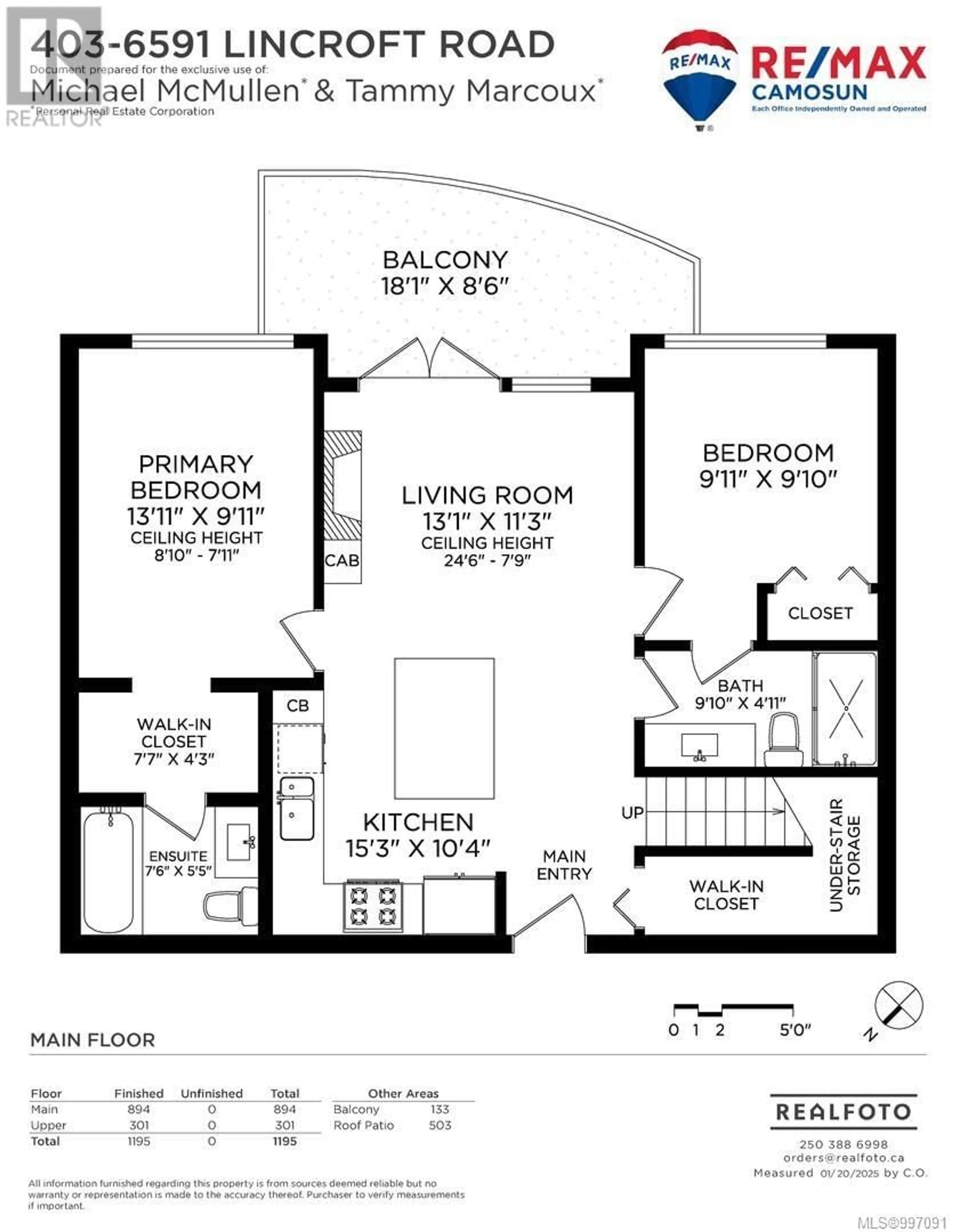 Floor plan for 403 - 6591 LINCROFT ROAD, Sooke British Columbia V9Z1M2