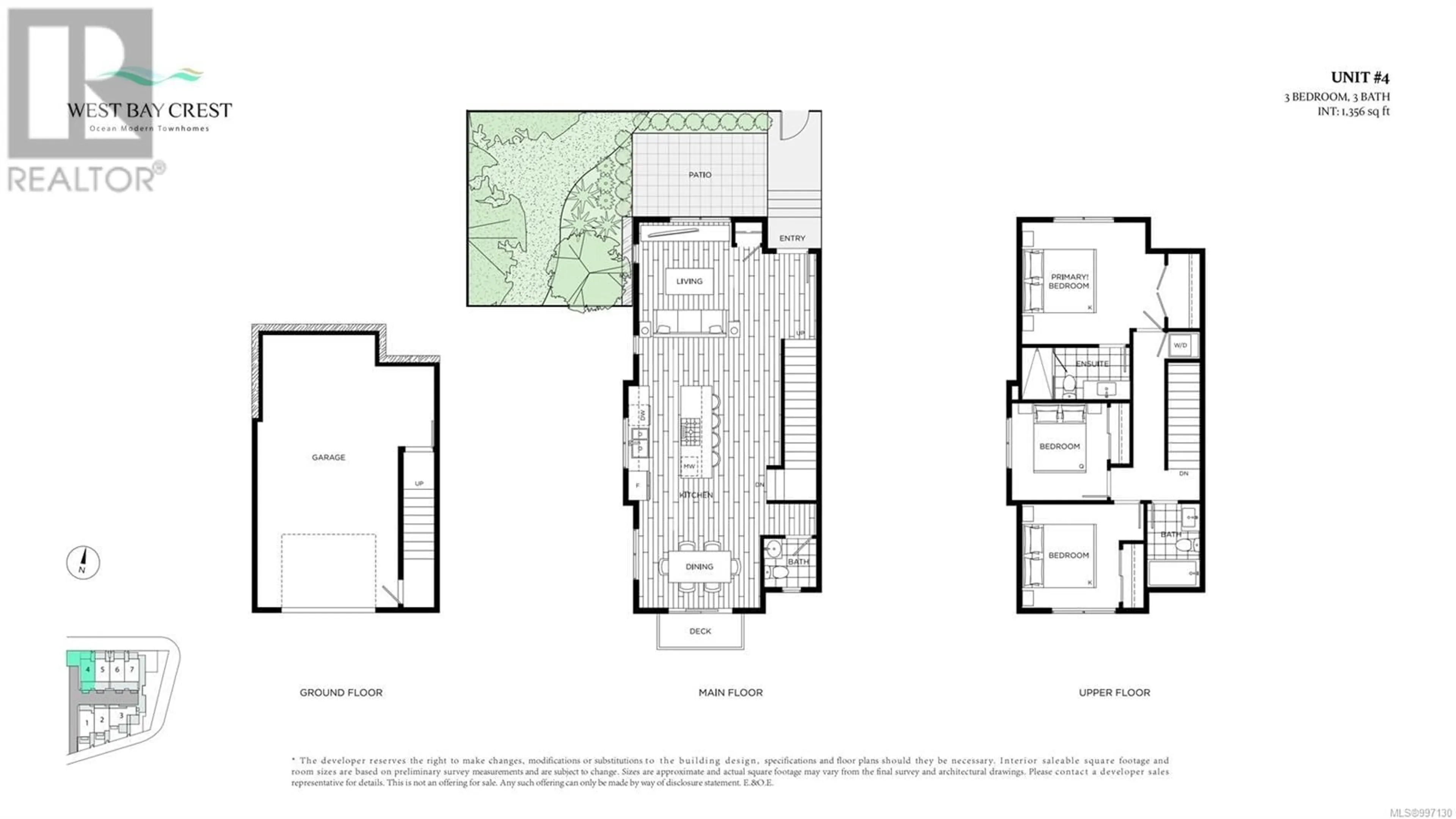 Floor plan for 4 - 820 DUNSMUIR ROAD, Esquimalt British Columbia V9A5B7