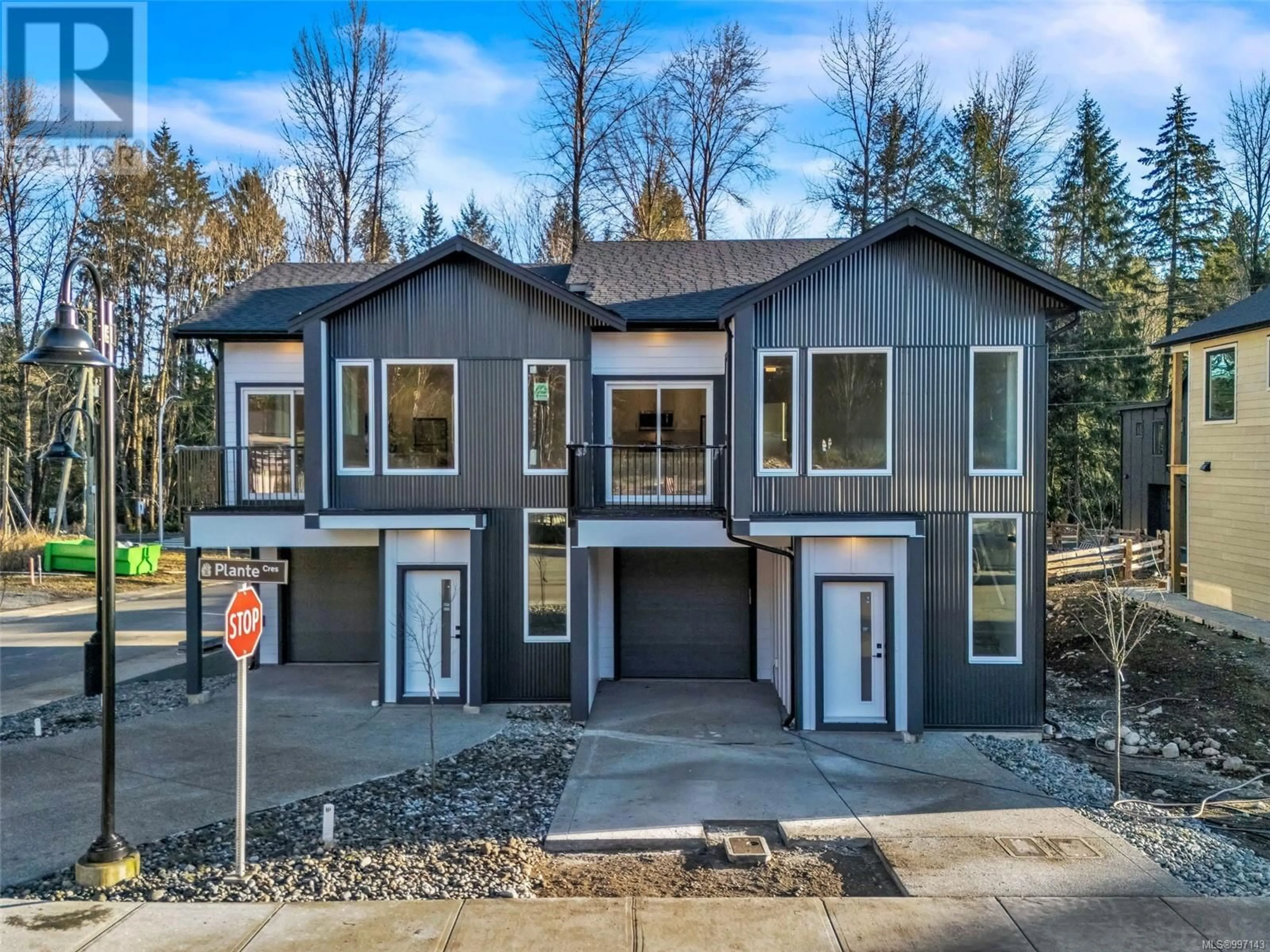 Home with vinyl exterior material, street for 108 PLANTE CRESCENT, Lake Cowichan British Columbia V0R2G0
