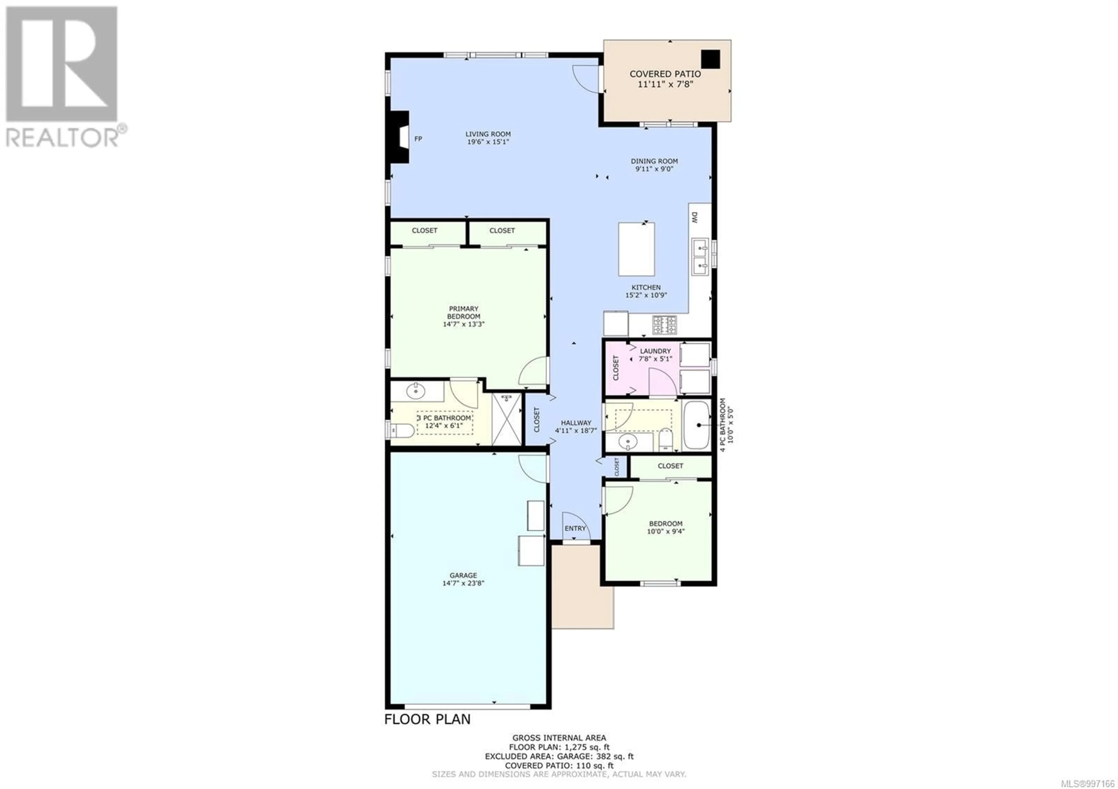Floor plan for 190 VILLAGE WAY, Duncan British Columbia V9L0G6