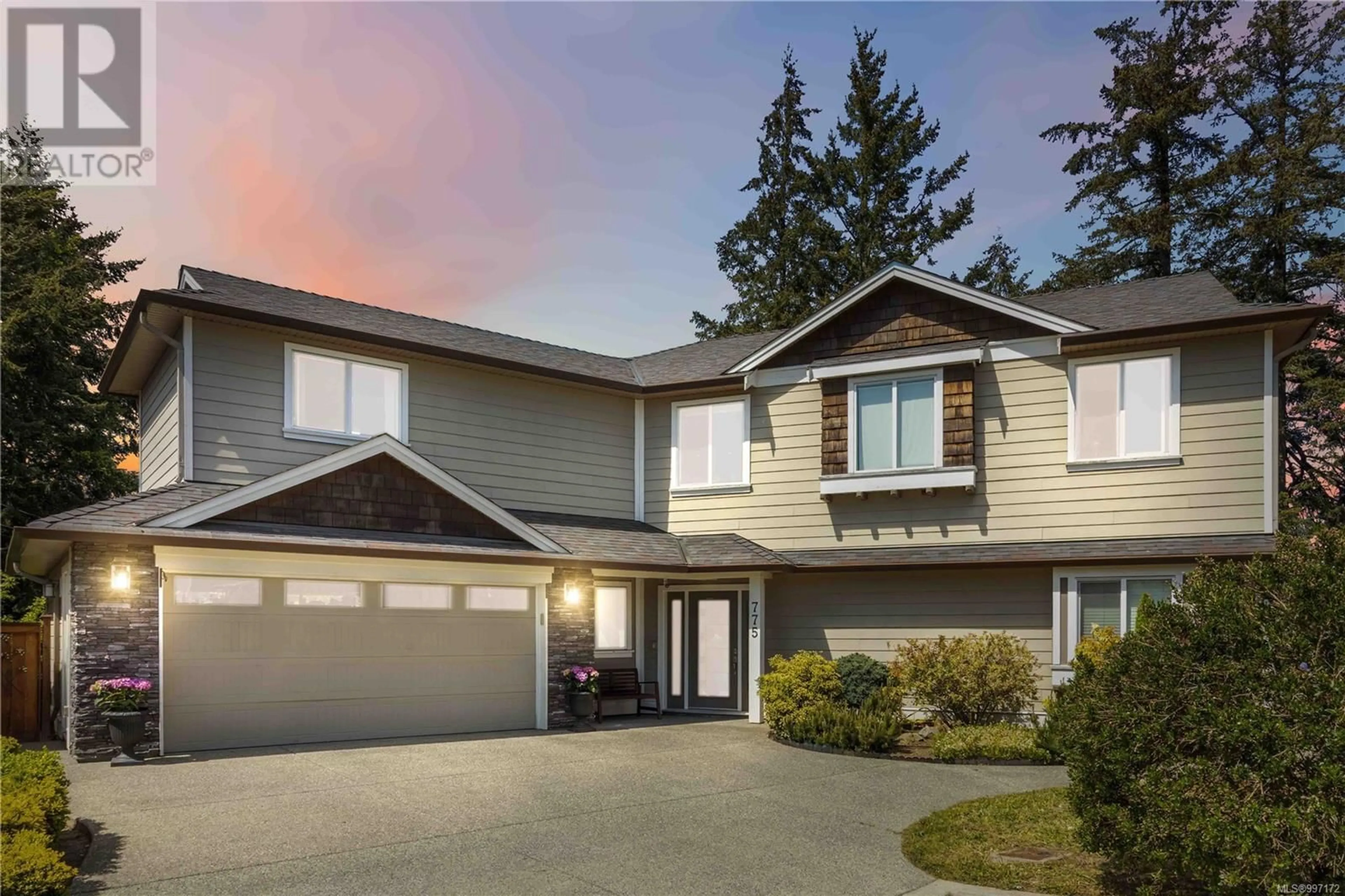 Home with vinyl exterior material, street for 775 EGRET CLOSE, Langford British Columbia V9B0R1