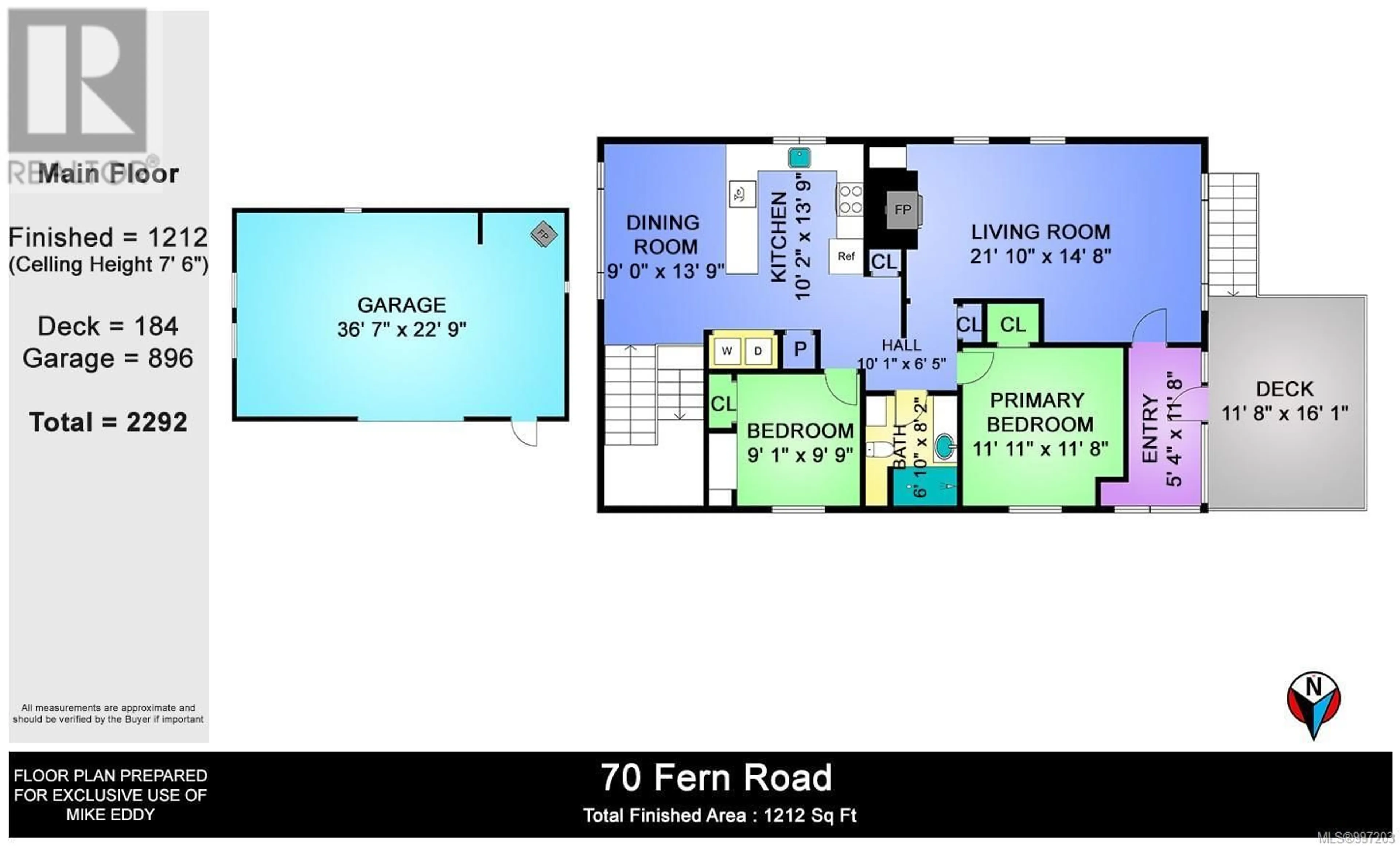 Floor plan for 70 FERN ROAD, Lake Cowichan British Columbia V0R2G0
