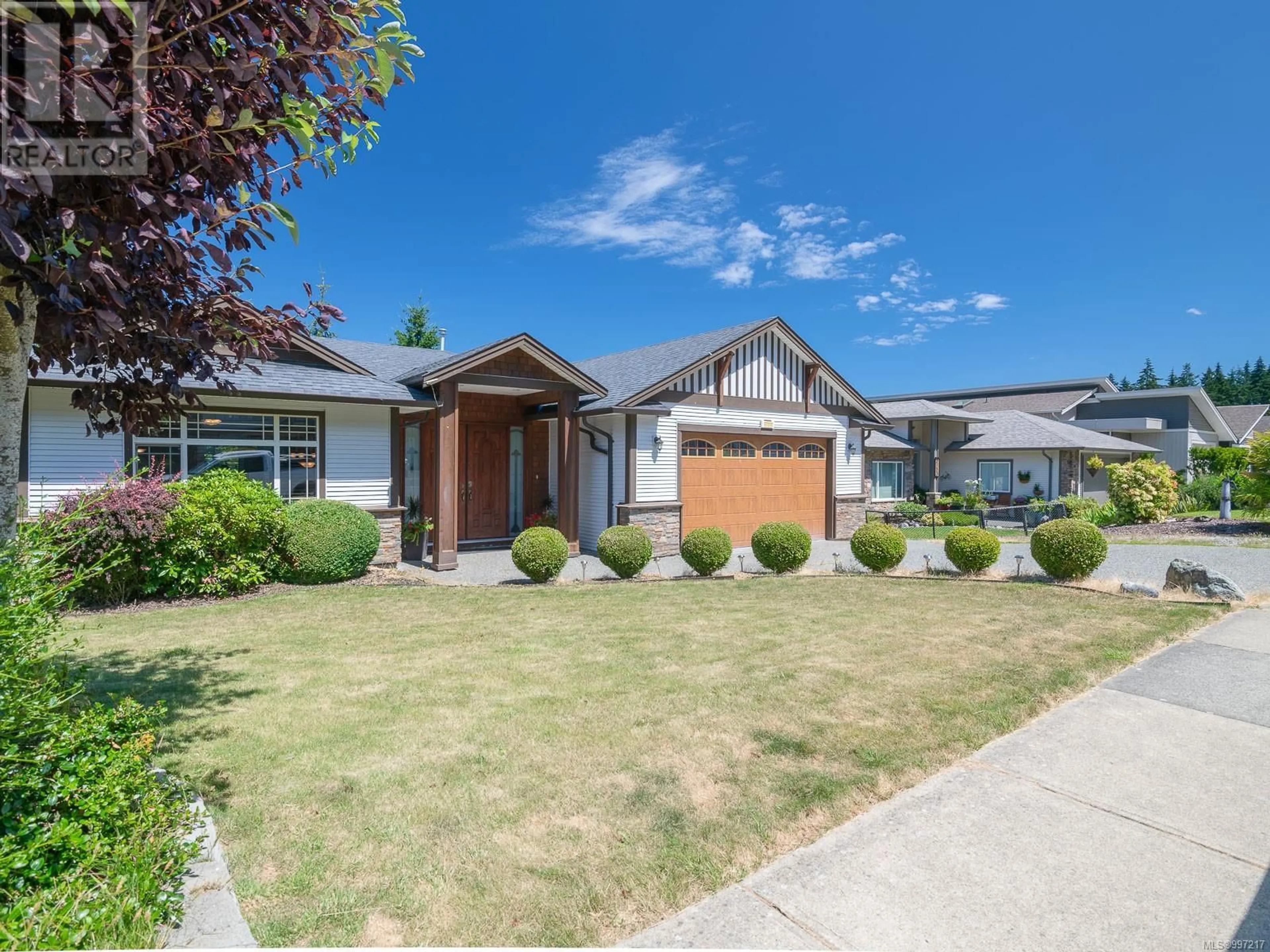 Home with vinyl exterior material, street for 5157 DUNN PLACE, Nanaimo British Columbia V9T6S9
