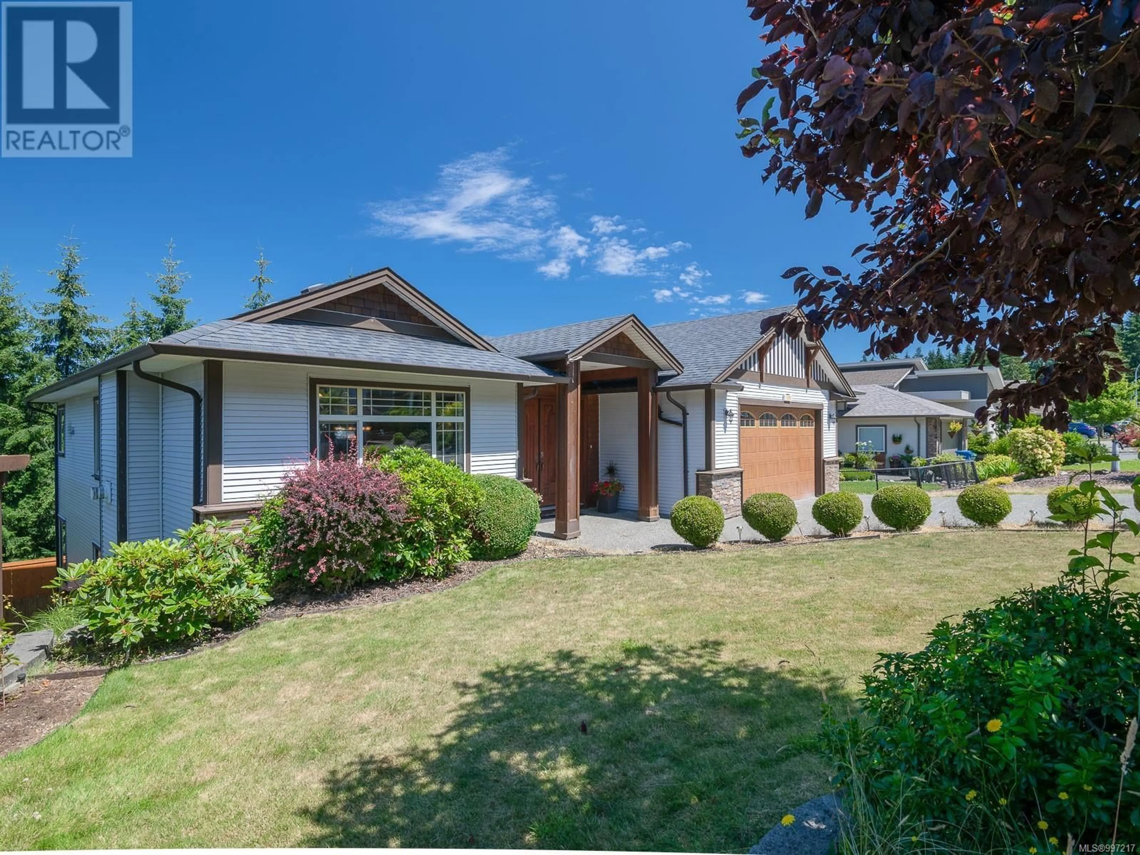 Home with vinyl exterior material, street for 5157 DUNN PLACE, Nanaimo British Columbia V9T6S9