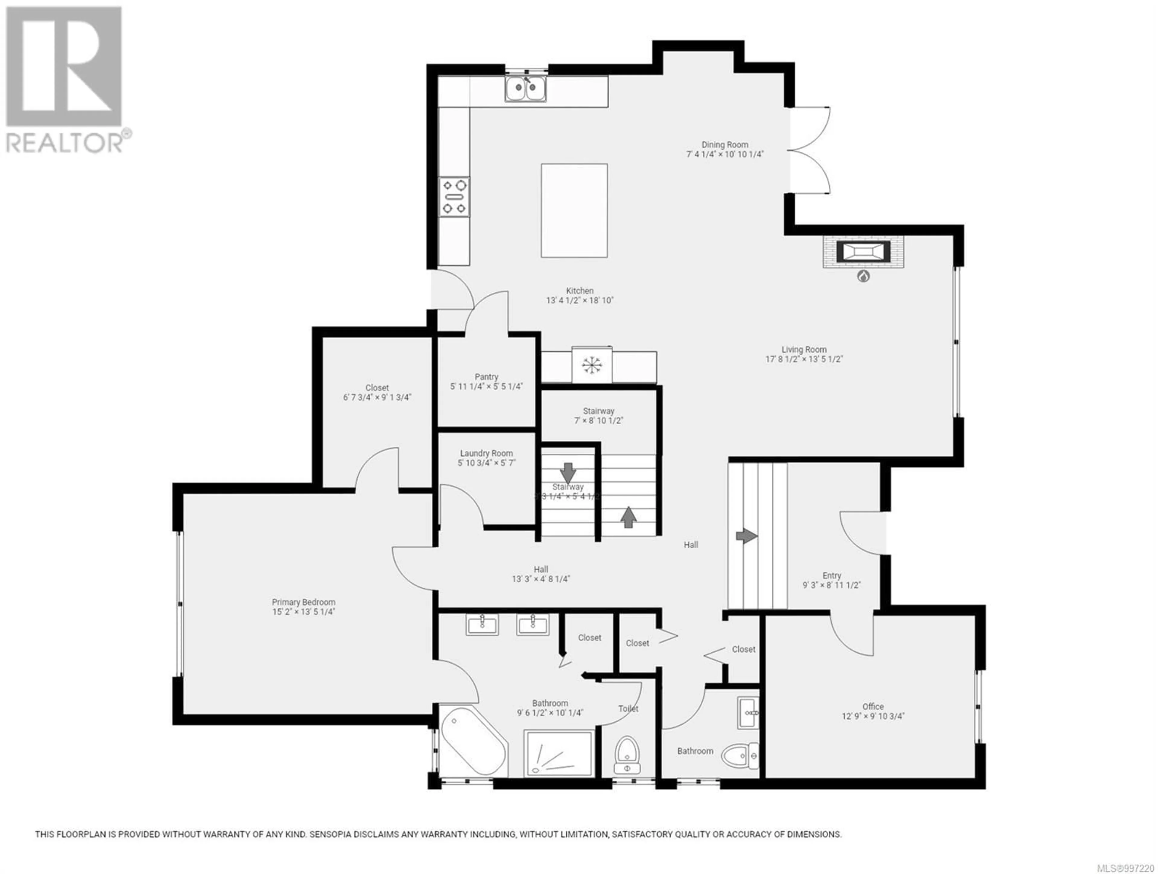 Floor plan for 2002 VARSITY DRIVE, Campbell River British Columbia V9H1V2