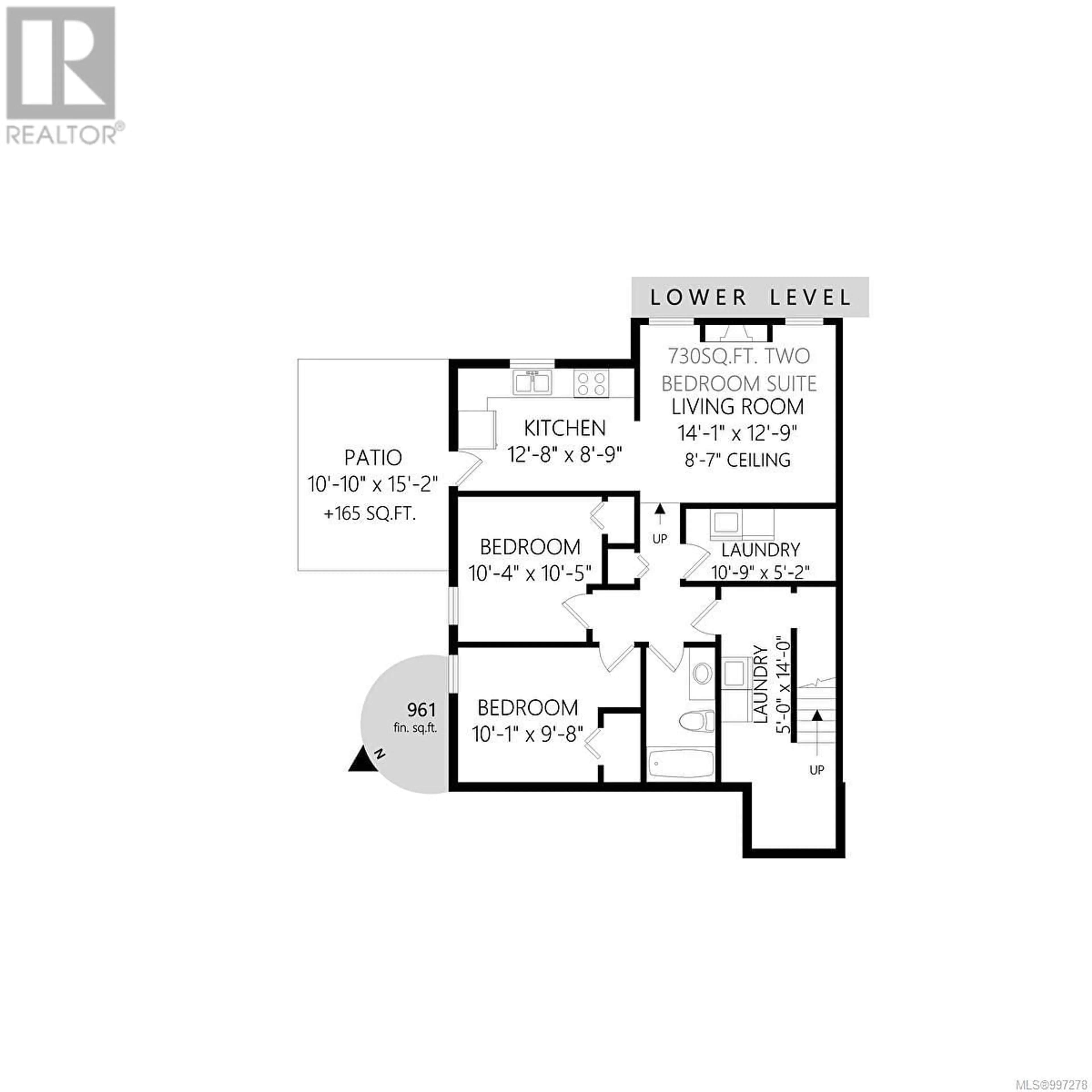 Floor plan for 3226 LOLEDO PLACE, Langford British Columbia V9C3W6