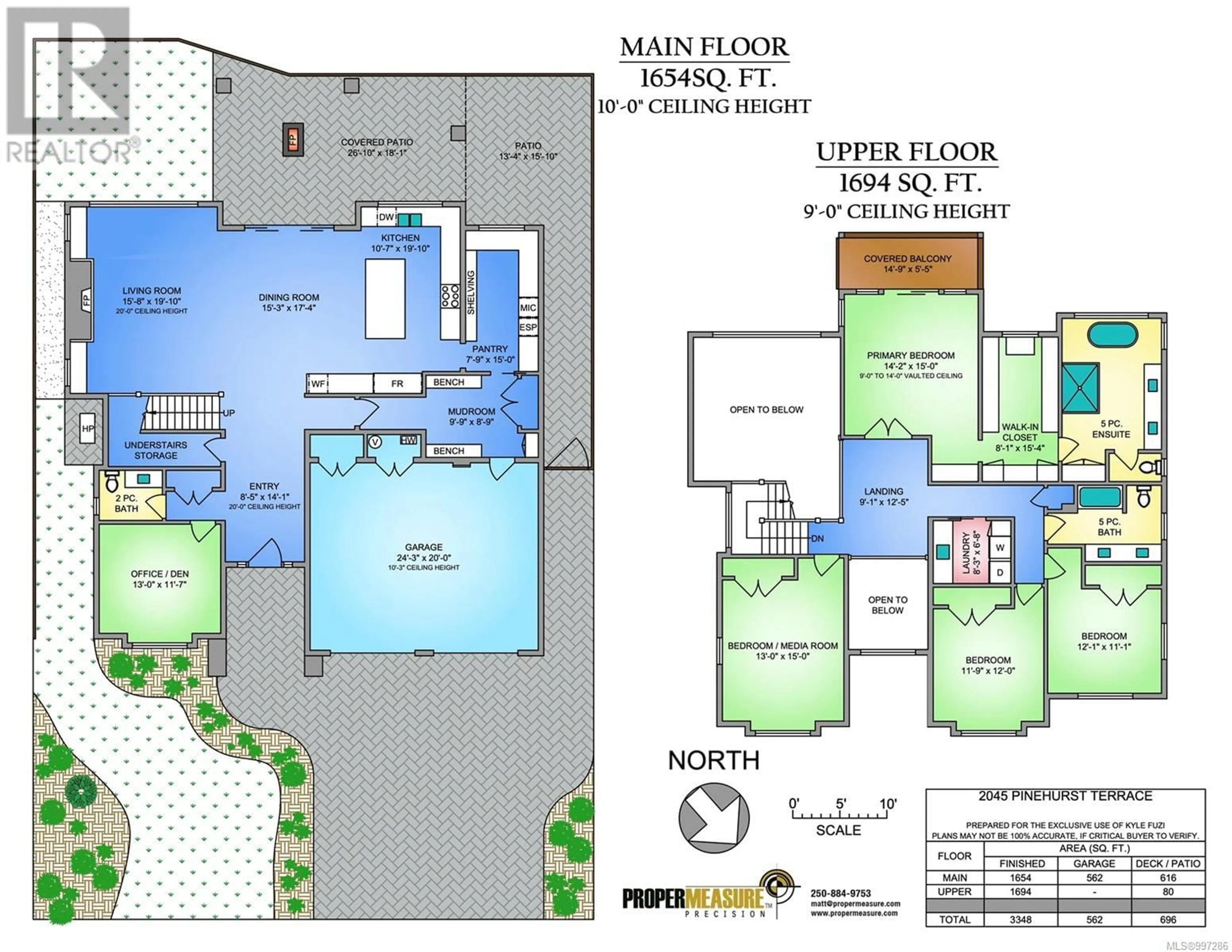Floor plan for 2045 PINEHURST TERRACE, Langford British Columbia V9B3S3