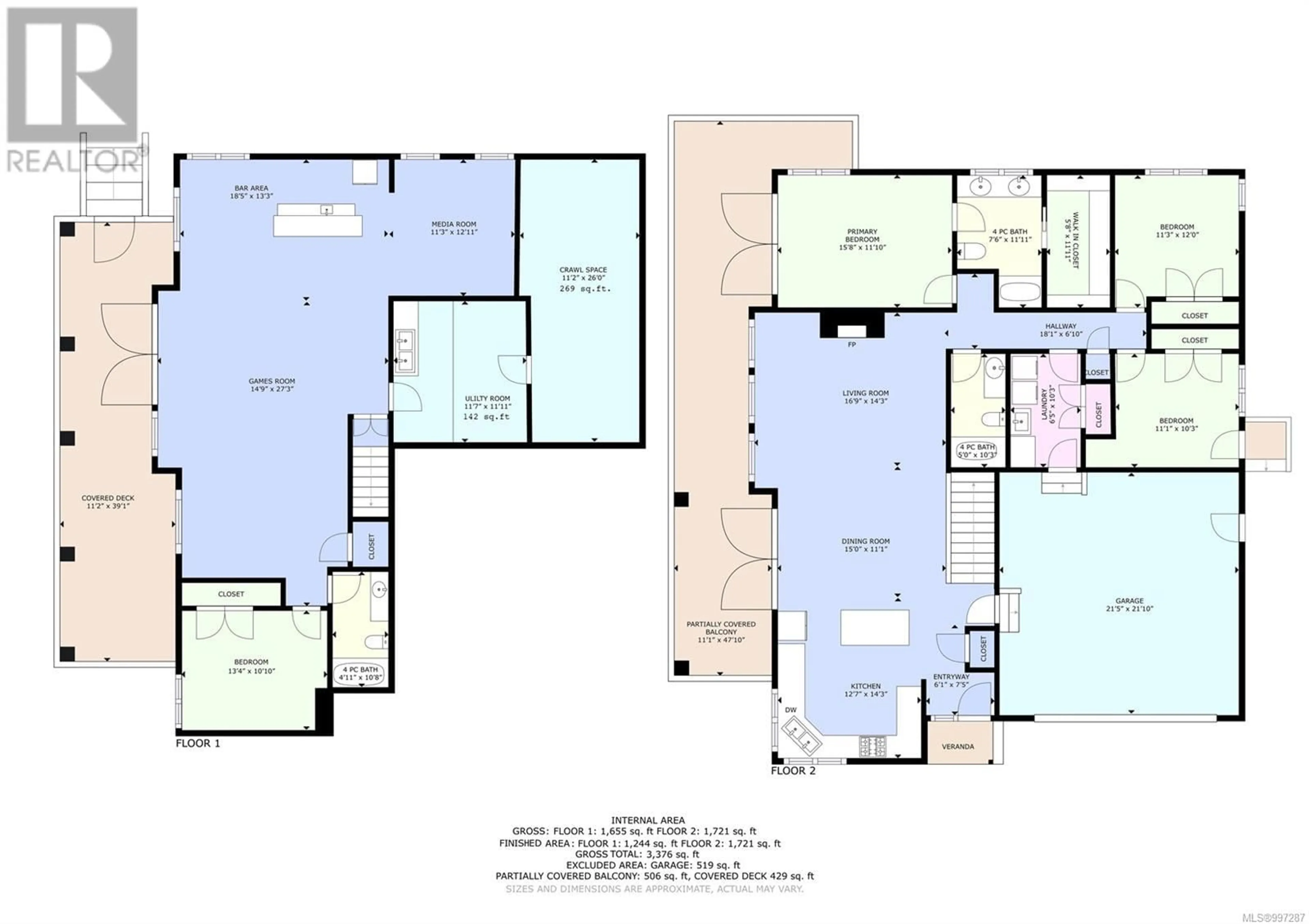 Floor plan for 1851 STERLING RIDGE PLACE, Duncan British Columbia V9L5N2