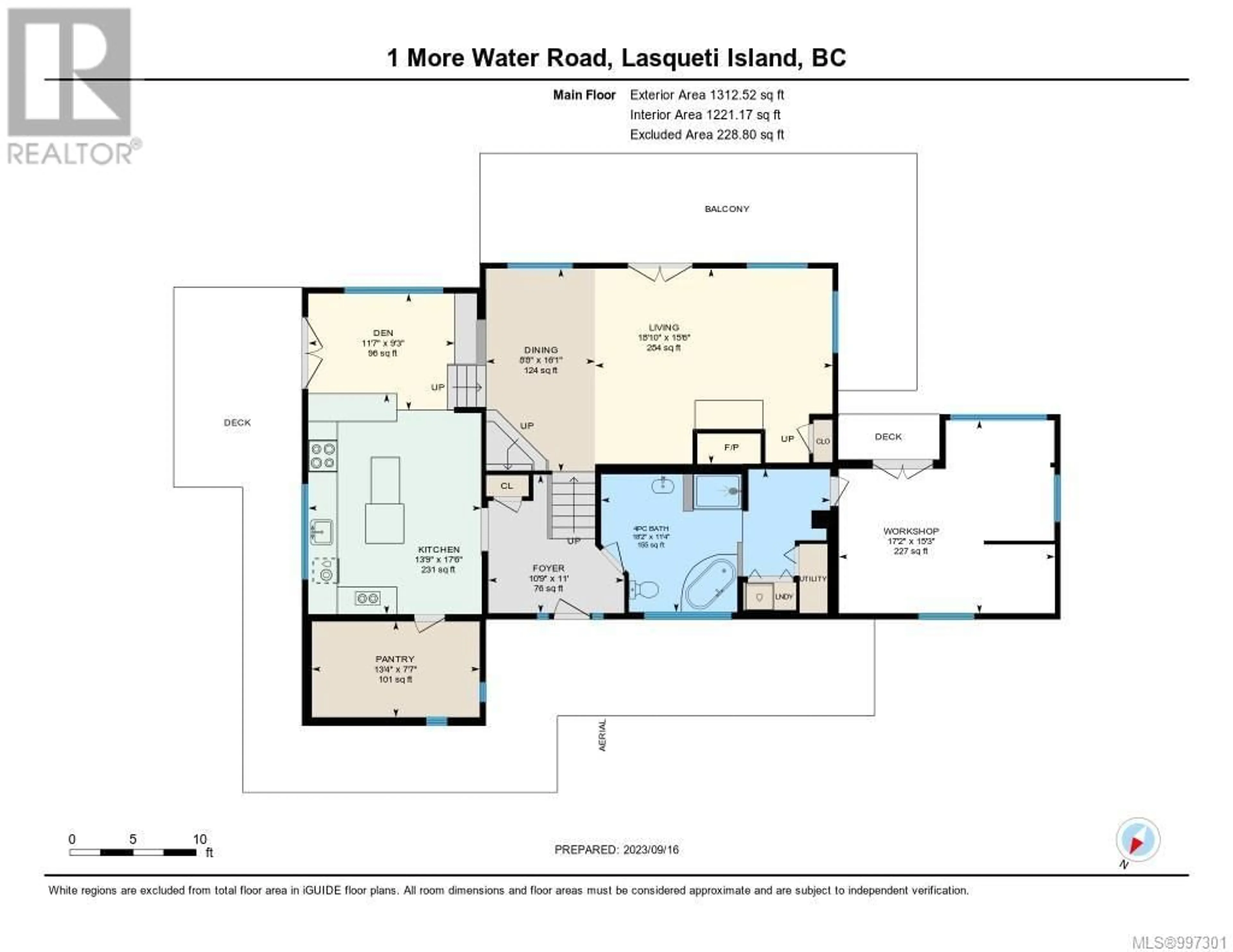 Floor plan for 1 MOREWATER ROAD, Lasqueti Island British Columbia V0R2J0