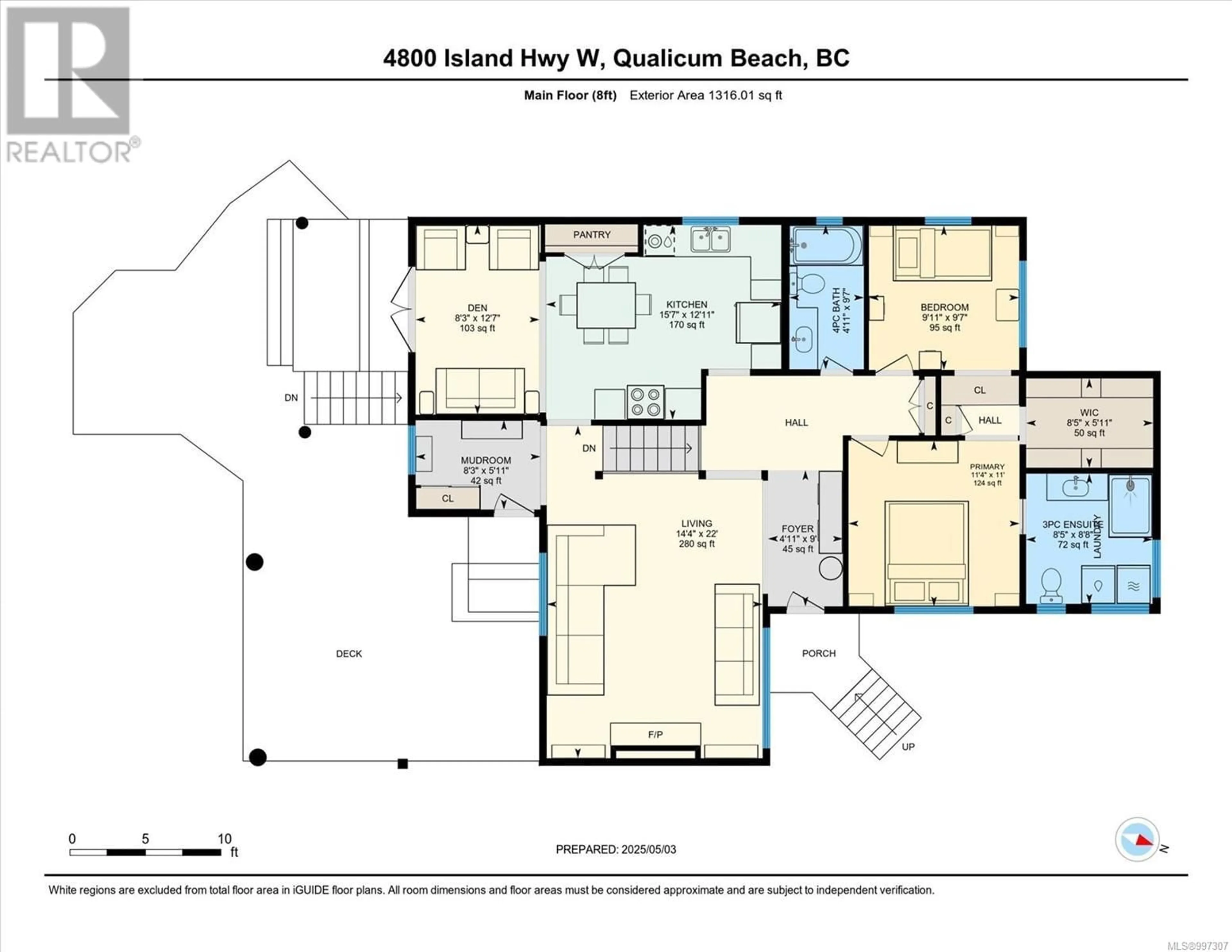 Floor plan for 4800 ISLAND HIGHWAY WEST, Qualicum Beach British Columbia V9K1Y9