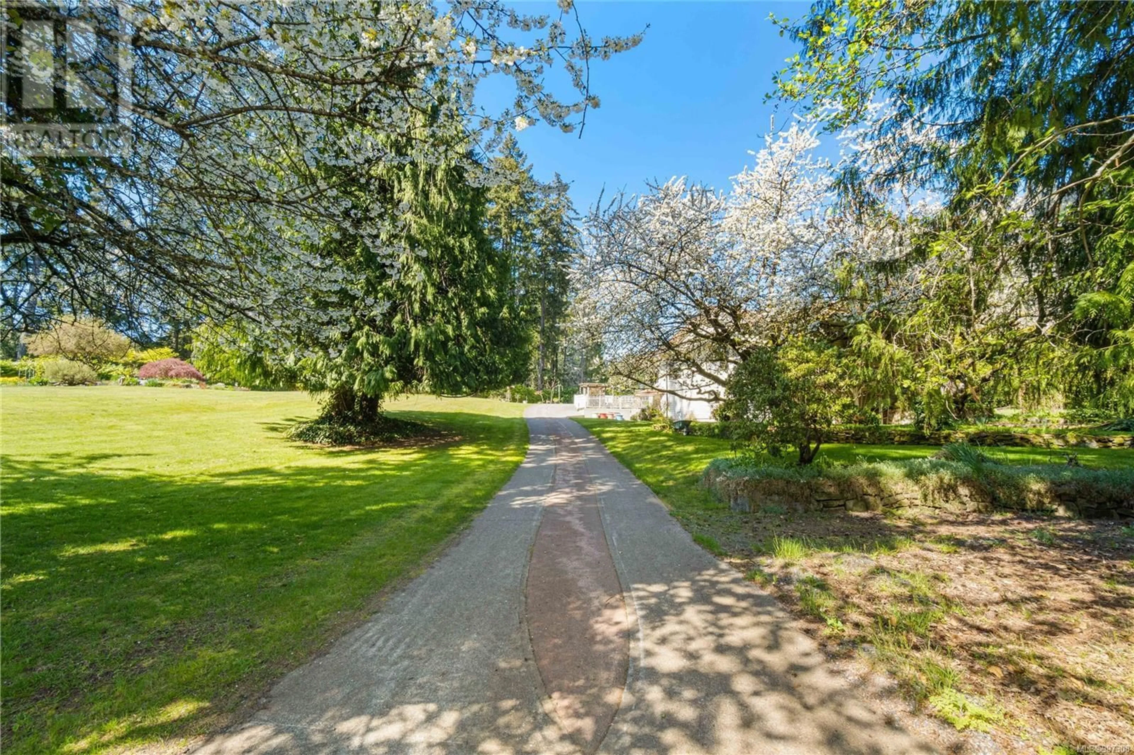 A pic from outside/outdoor area/front of a property/back of a property/a pic from drone, forest/trees view for 2369 SOUTH WELLINGTON ROAD, Nanaimo British Columbia V9X1S4