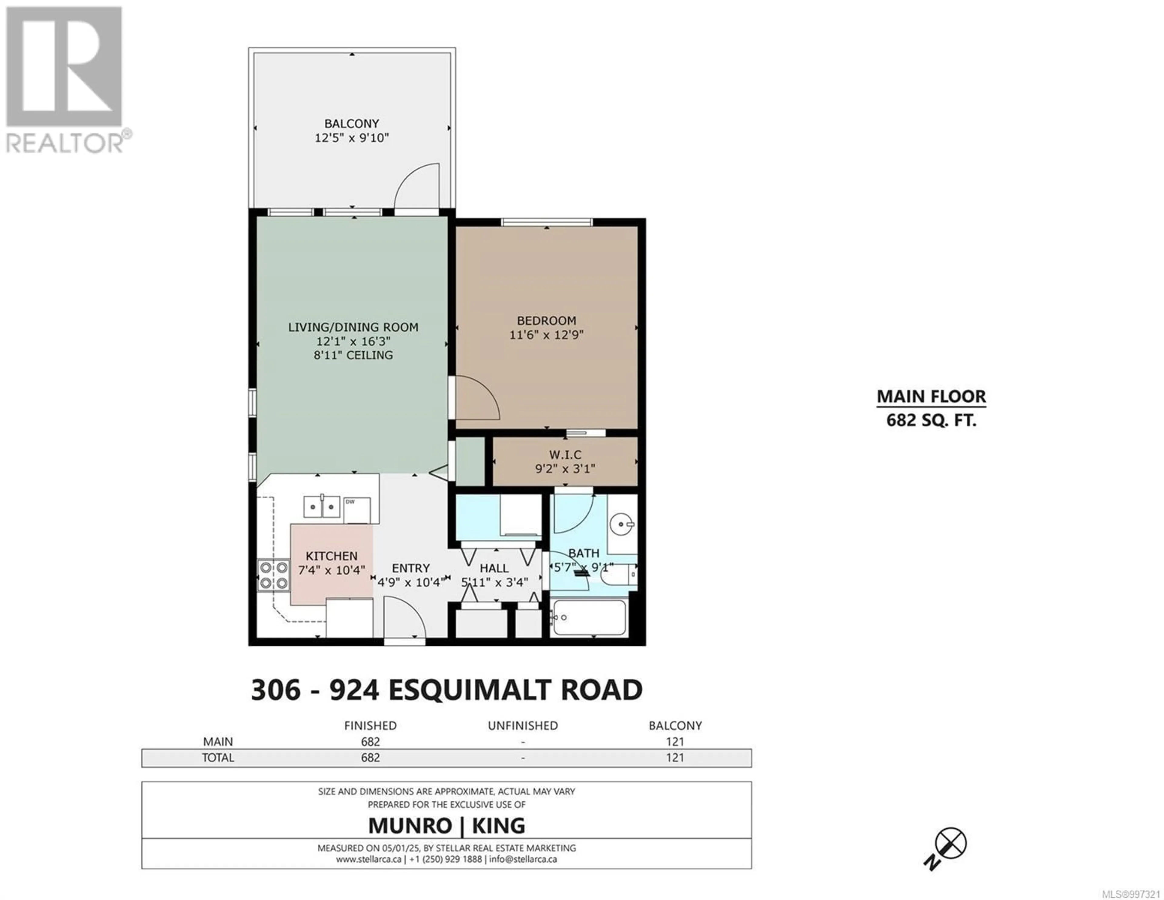 Floor plan for 306 - 924 ESQUIMALT ROAD, Esquimalt British Columbia V9A3M8