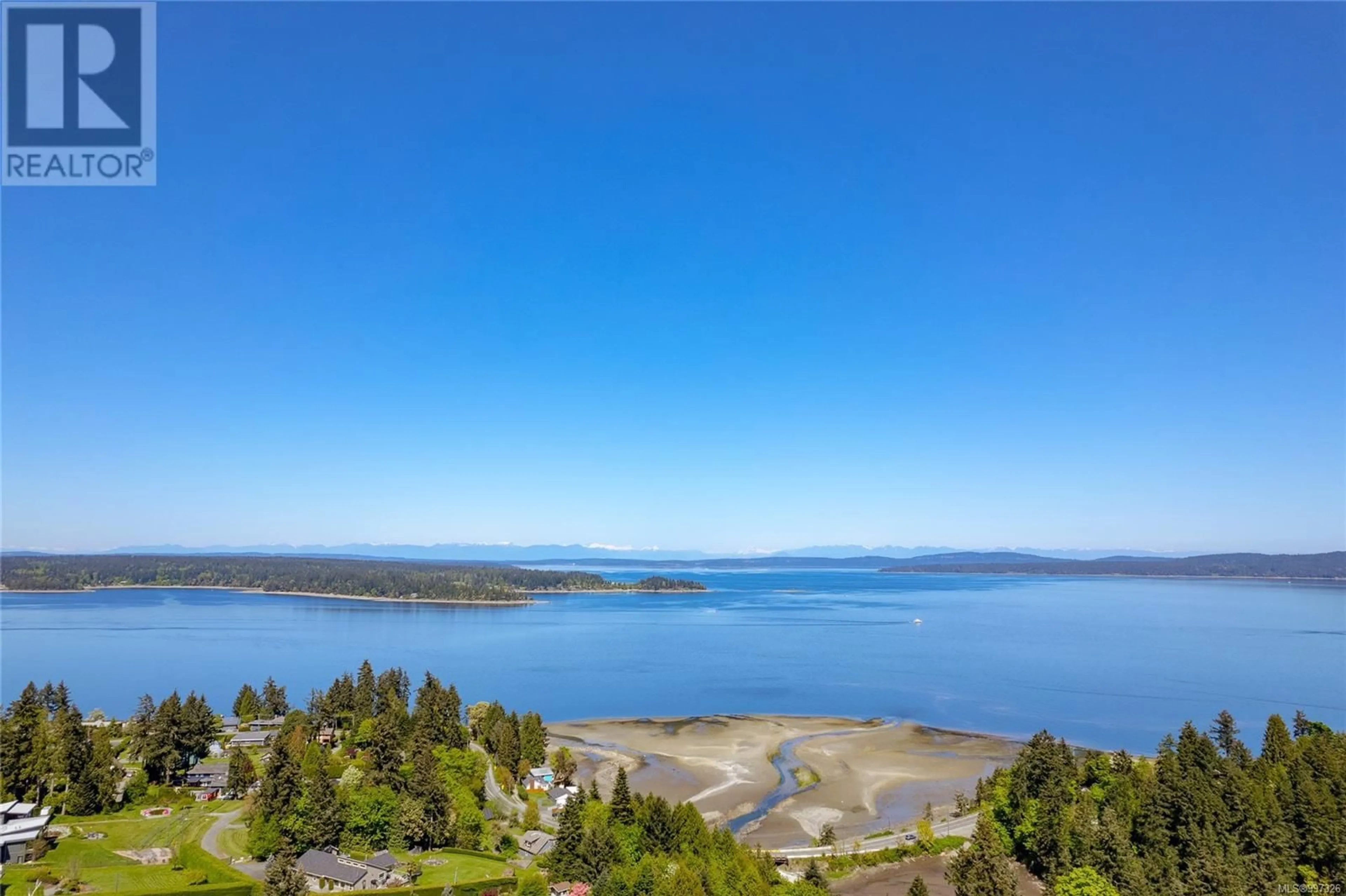 A pic from outside/outdoor area/front of a property/back of a property/a pic from drone, water/lake/river/ocean view for 11059 FINCH PLACE, Ladysmith British Columbia V9G1Y9