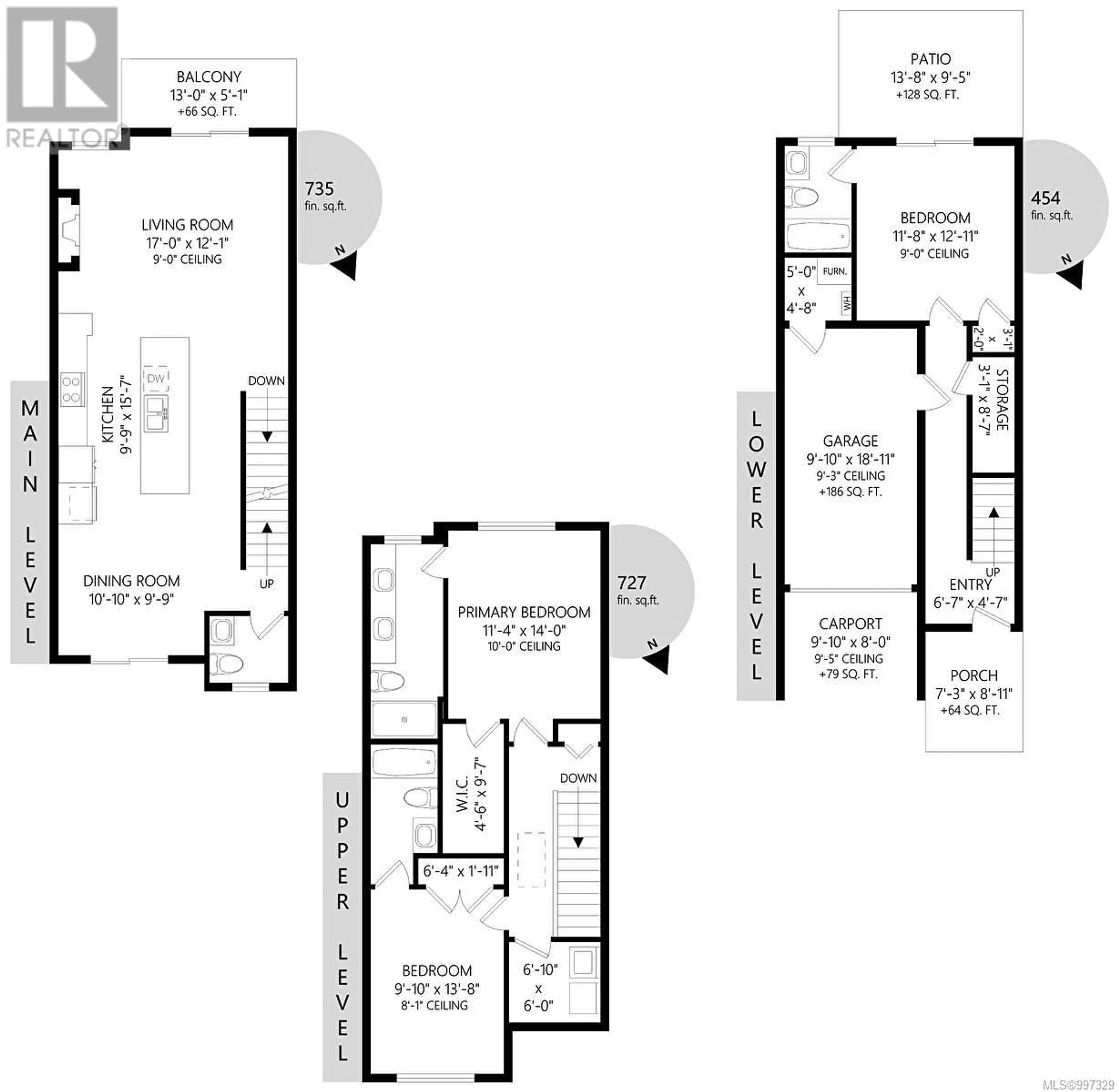 Floor plan for 1154 OLIVINE MEWS, Langford British Columbia V9B5P9