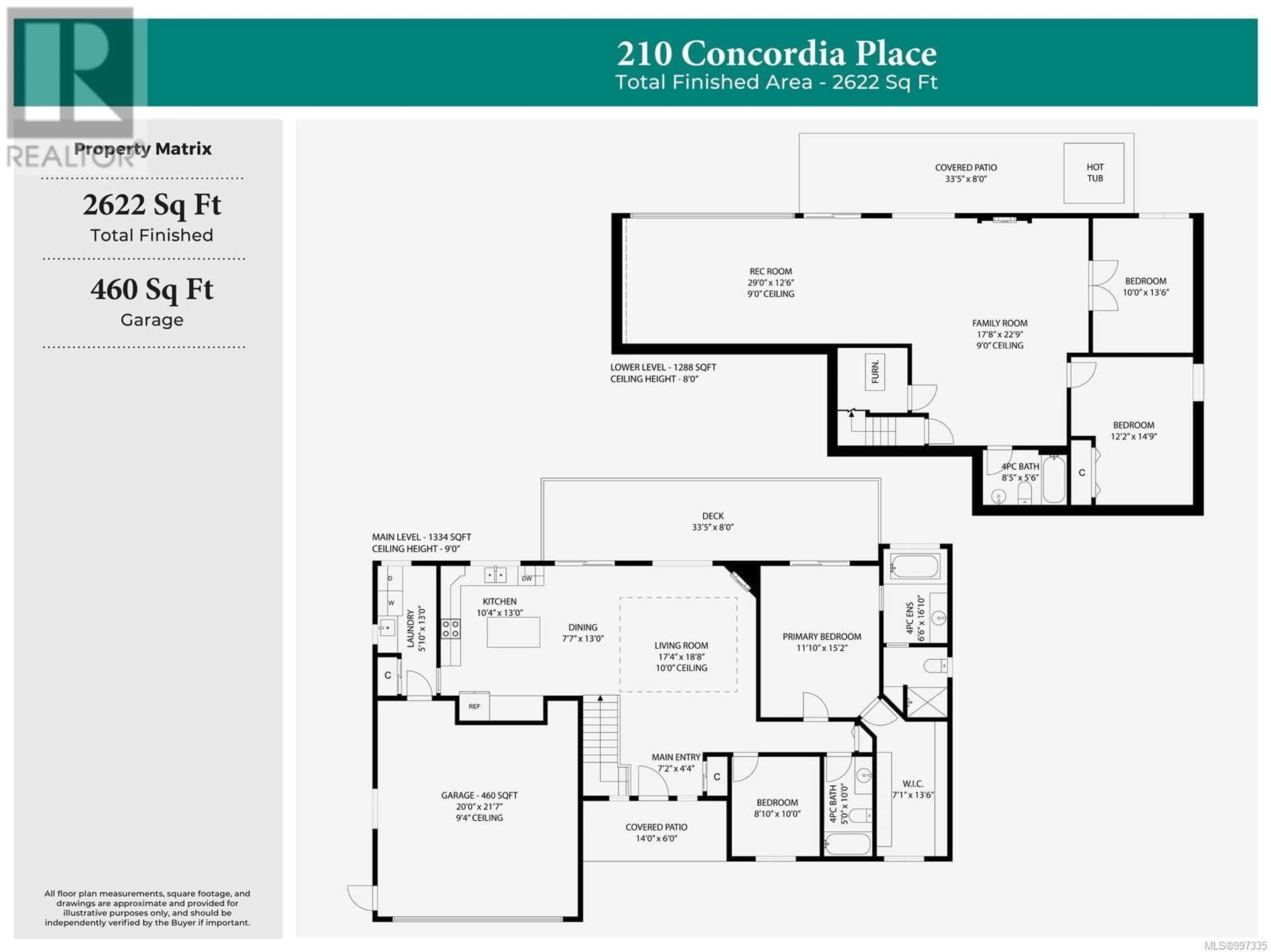 Floor plan for 210 CONCORDIA PLACE, Nanaimo British Columbia V9R6A9
