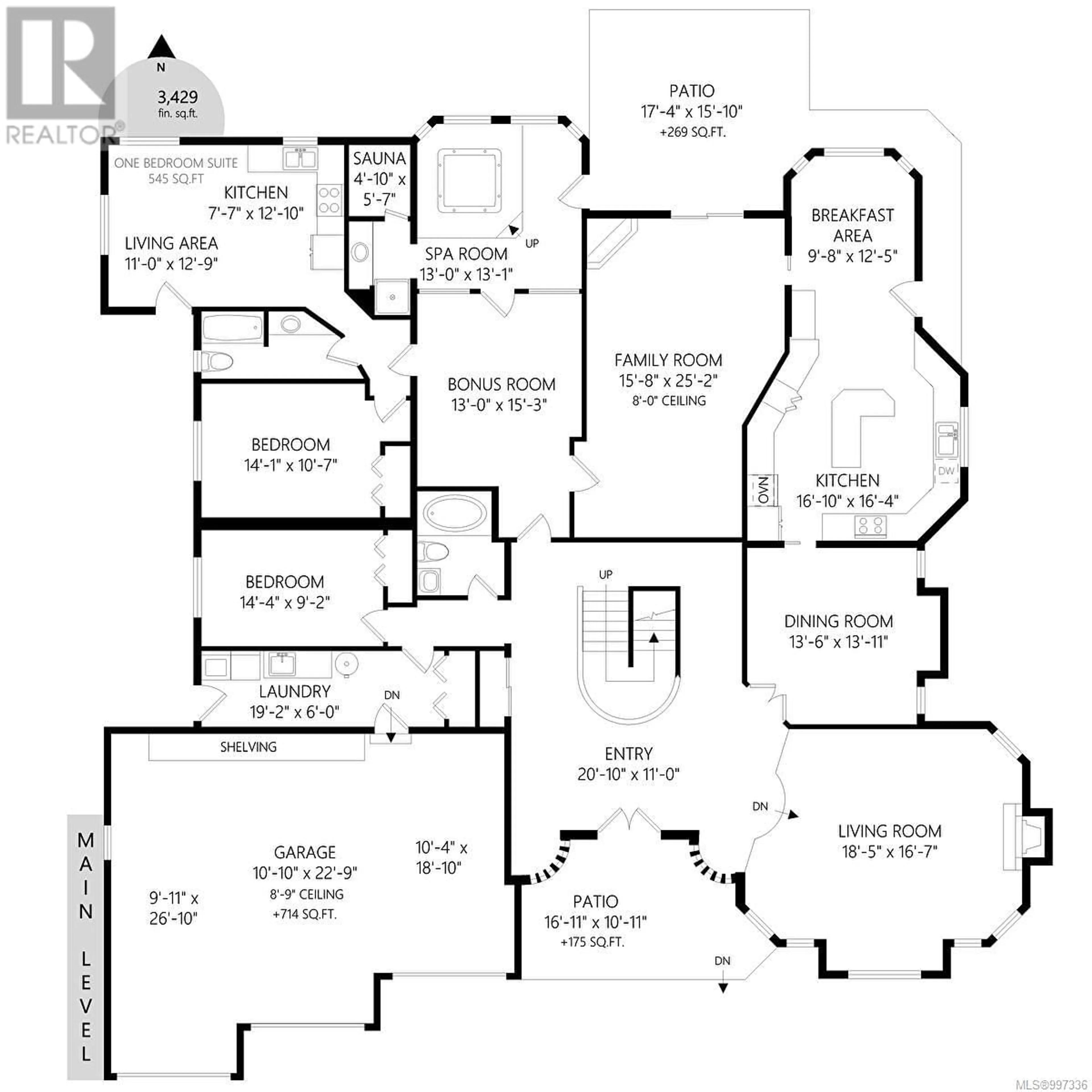 Floor plan for 2343 INVERARITY ROAD, Duncan British Columbia V9L4K1