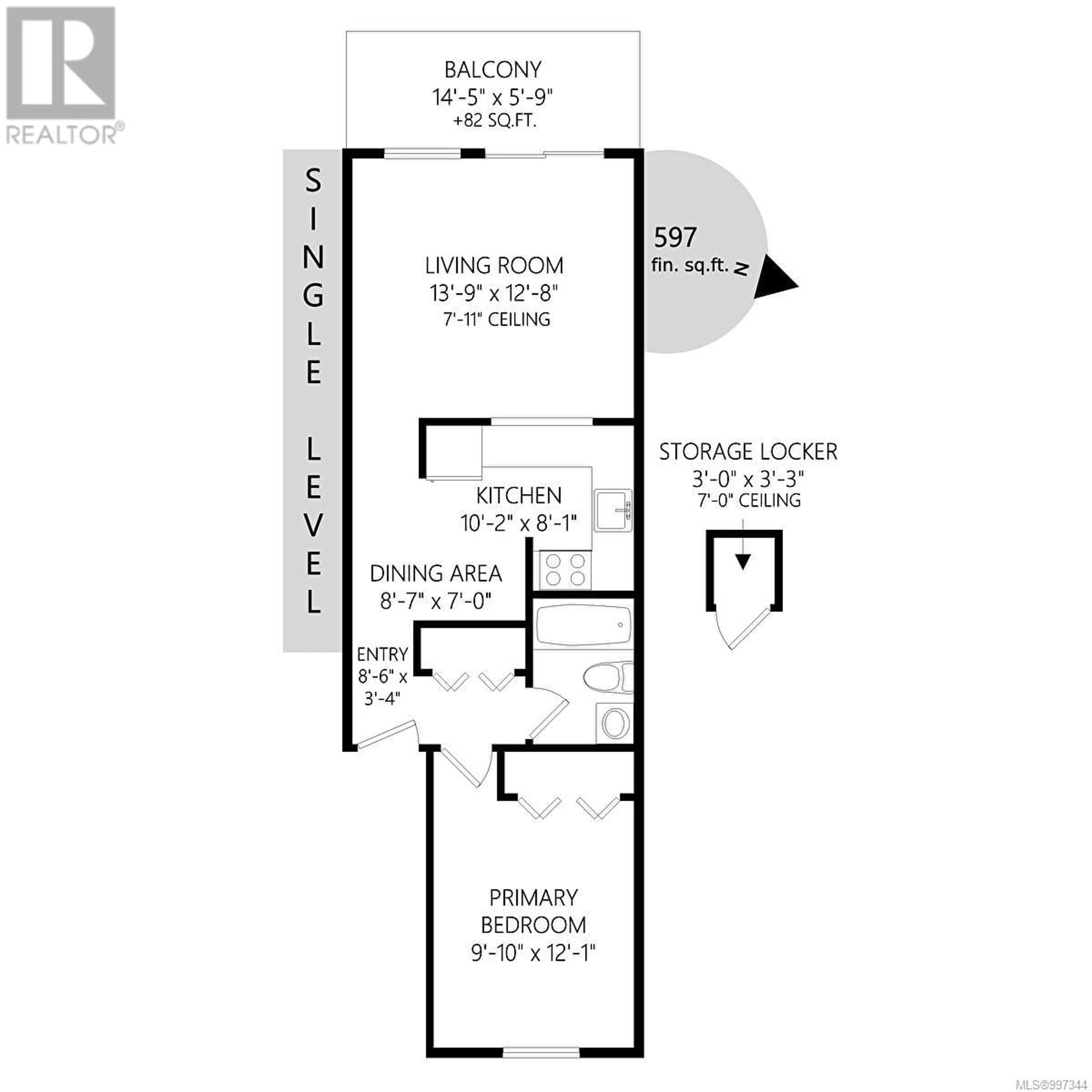 Floor plan for 9 - 1986 GLENIDLE ROAD, Sooke British Columbia V9Z0B1