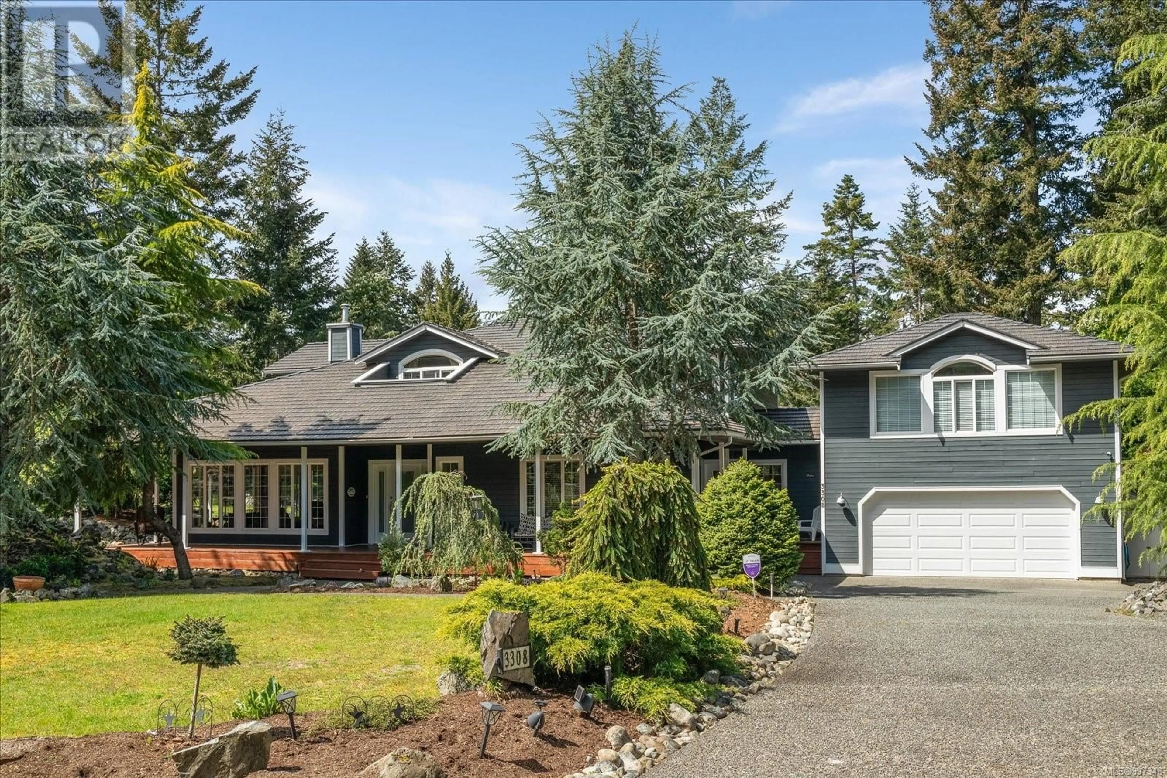 Home with vinyl exterior material, street for 3308 ROCKHAMPTON ROAD, Nanoose Bay British Columbia V9P9H5