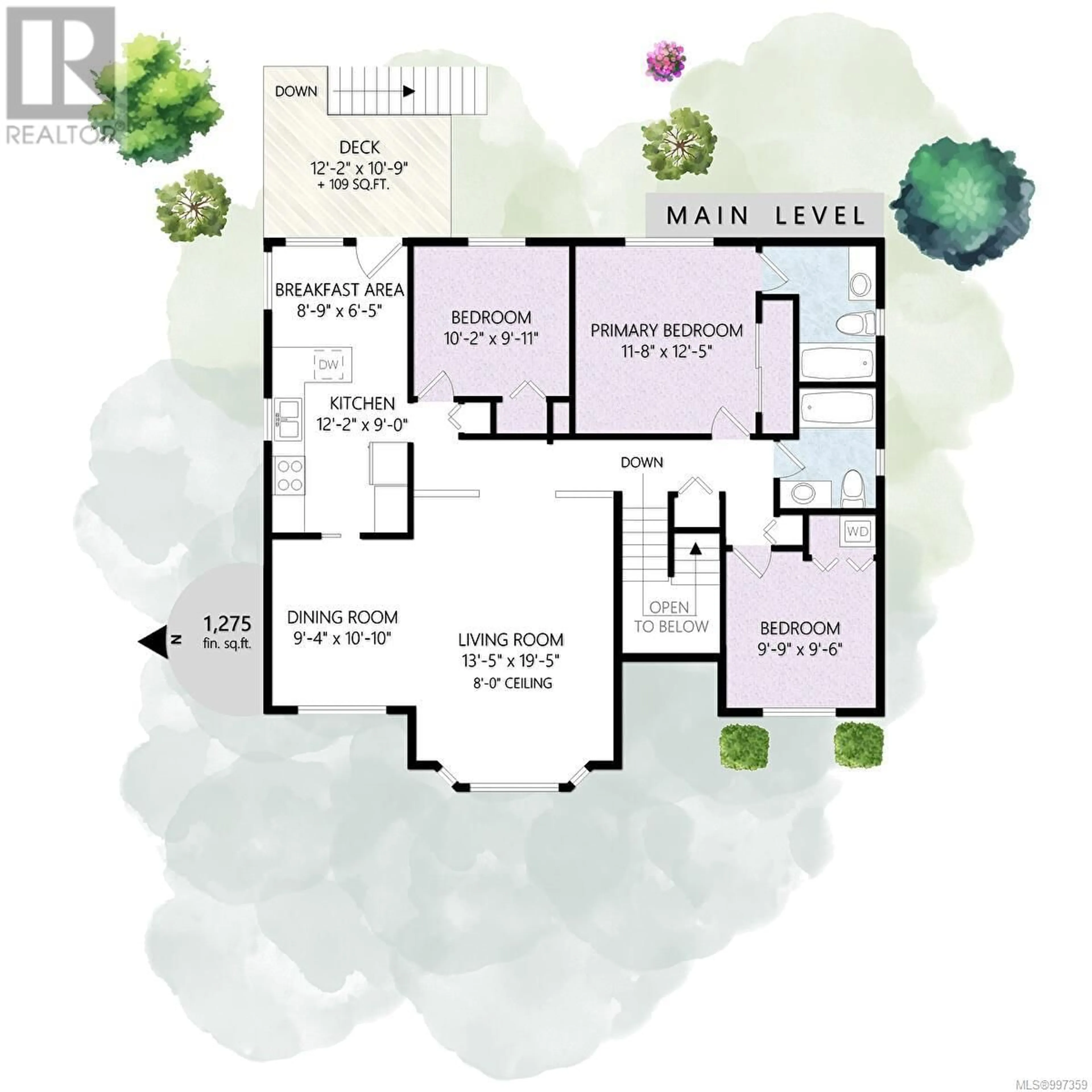 Floor plan for 5536 VENTURA DRIVE, Nanaimo British Columbia V9T5M6