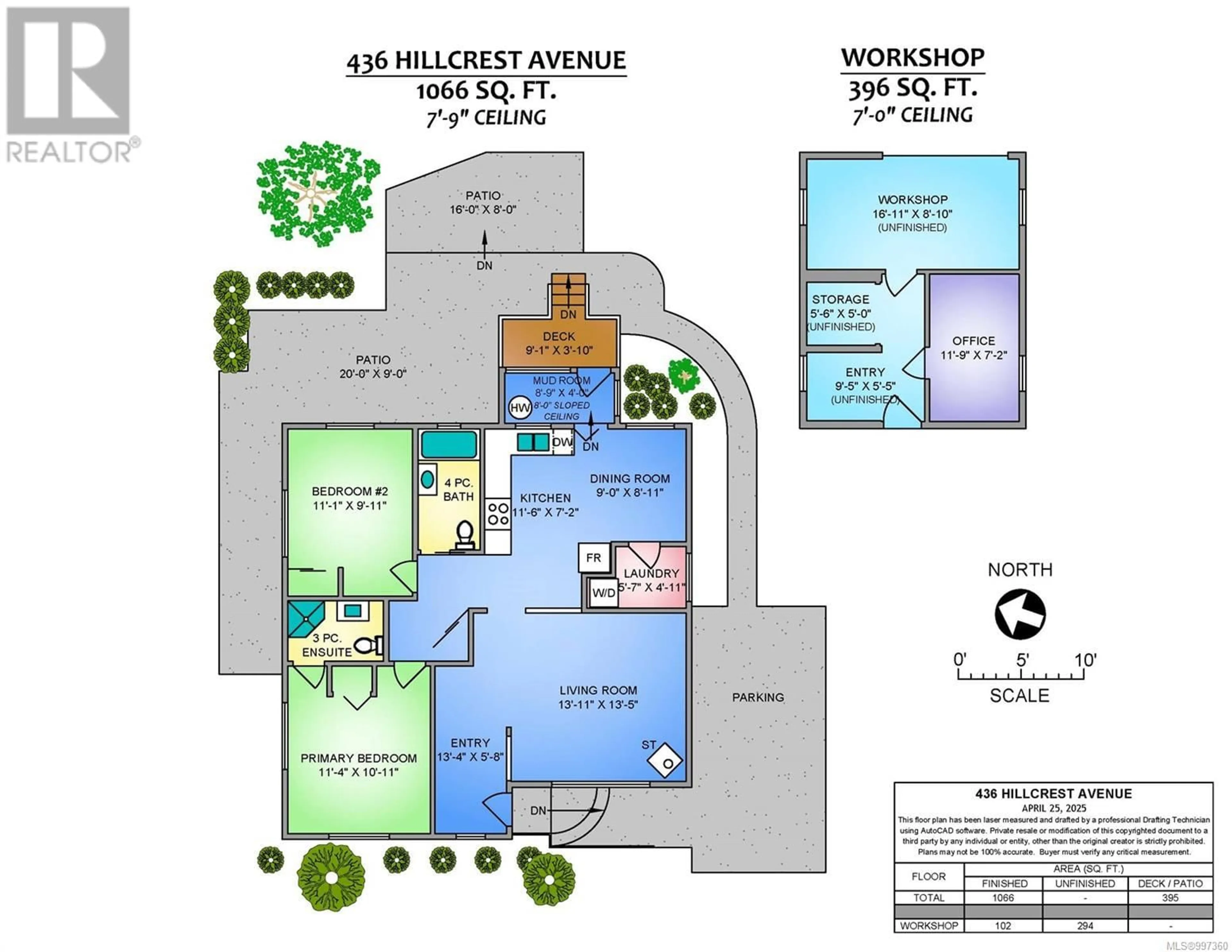 Floor plan for 436 HILLCREST AVENUE, Nanaimo British Columbia V9R3M1