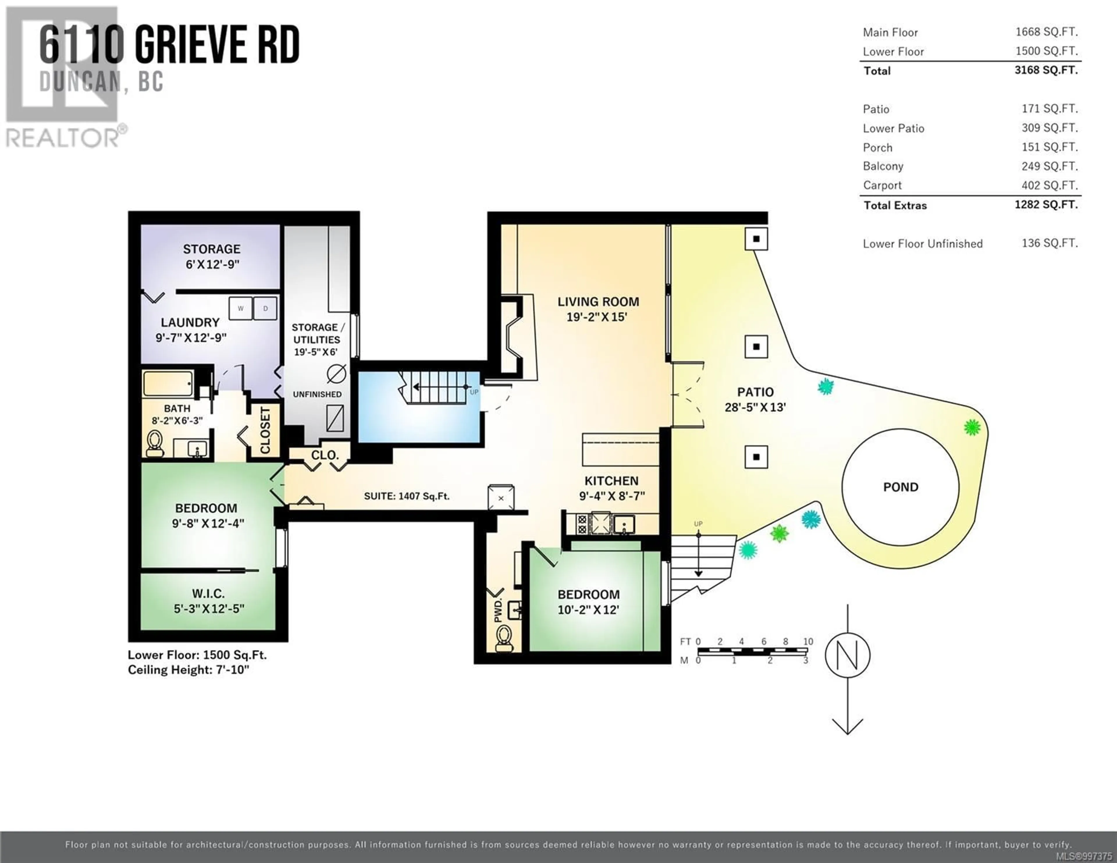 Floor plan for 6110 GRIEVE ROAD, Duncan British Columbia V9L2H1