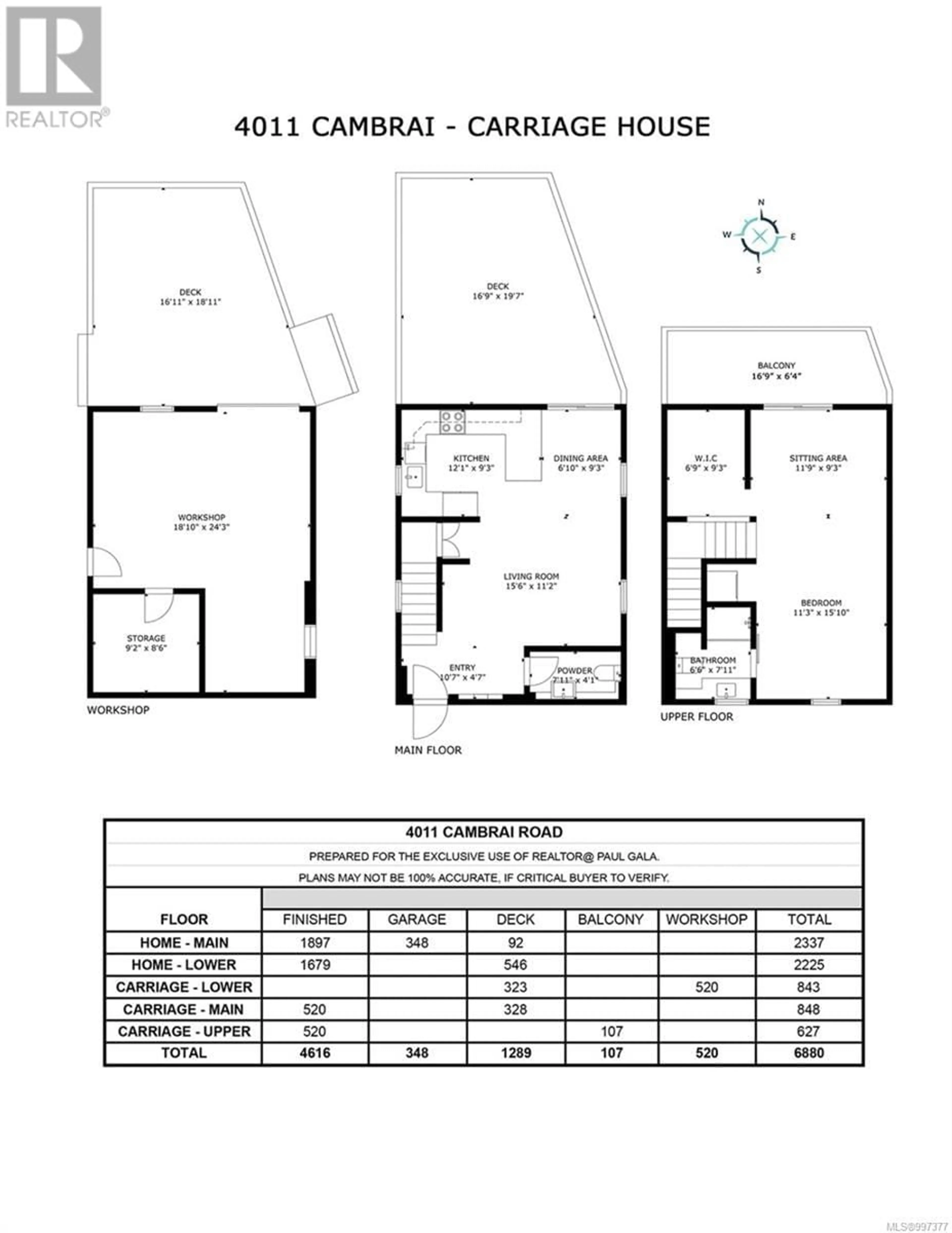 Floor plan for 4011 CAMBRAI ROAD, Duncan British Columbia V9L6G1