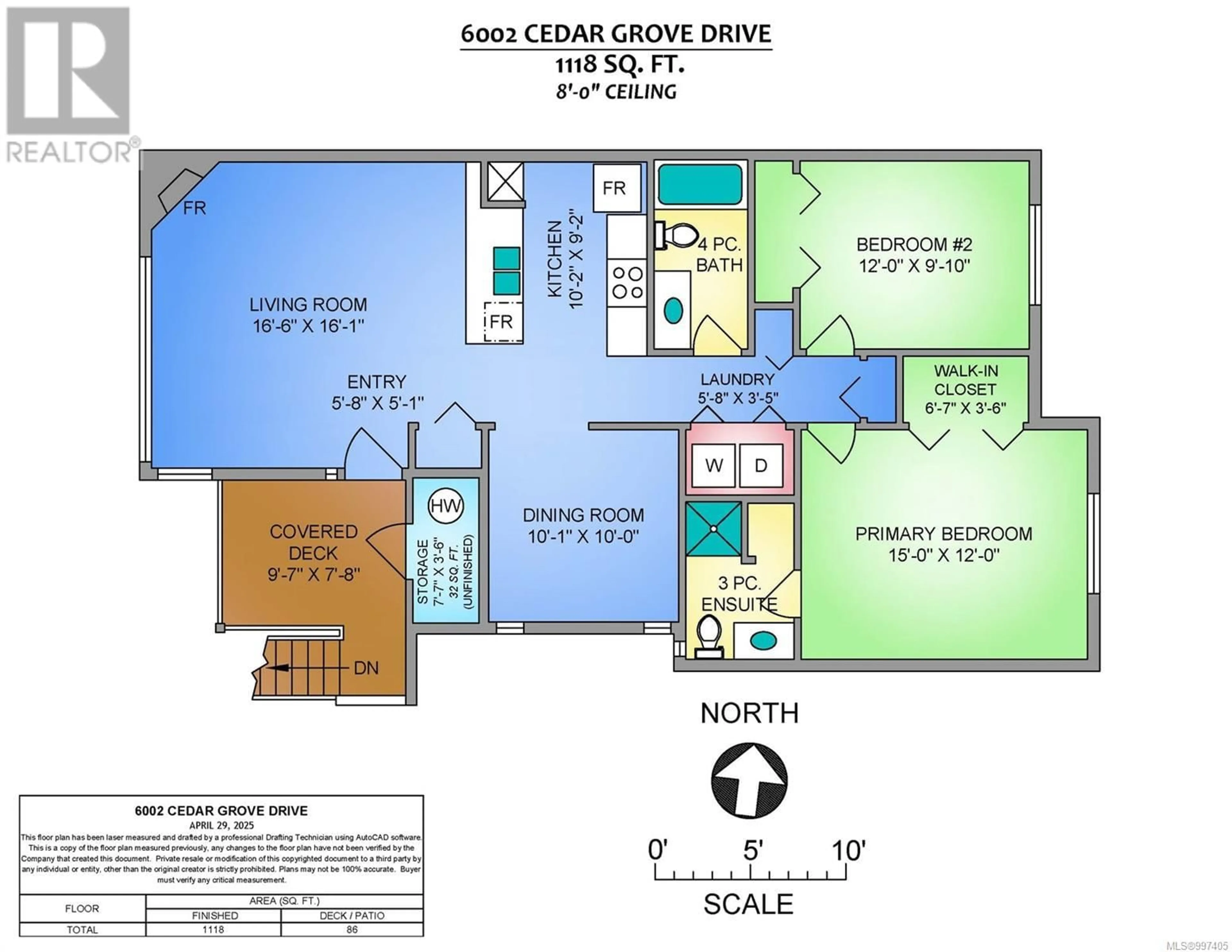 Floor plan for 6002 CEDAR GROVE DRIVE, Nanaimo British Columbia V9T6G1