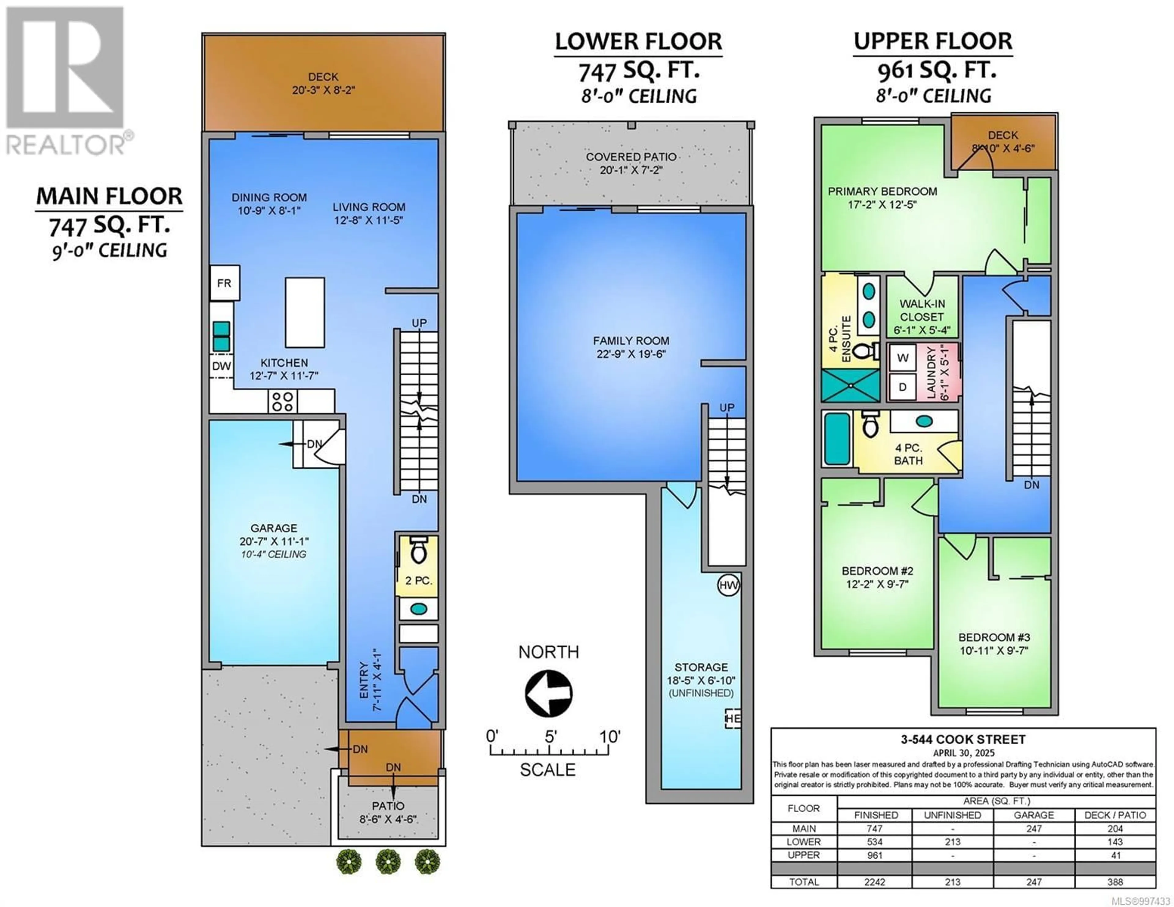 Floor plan for 3 - 544 COOK STREET, Ladysmith British Columbia V9G1P8