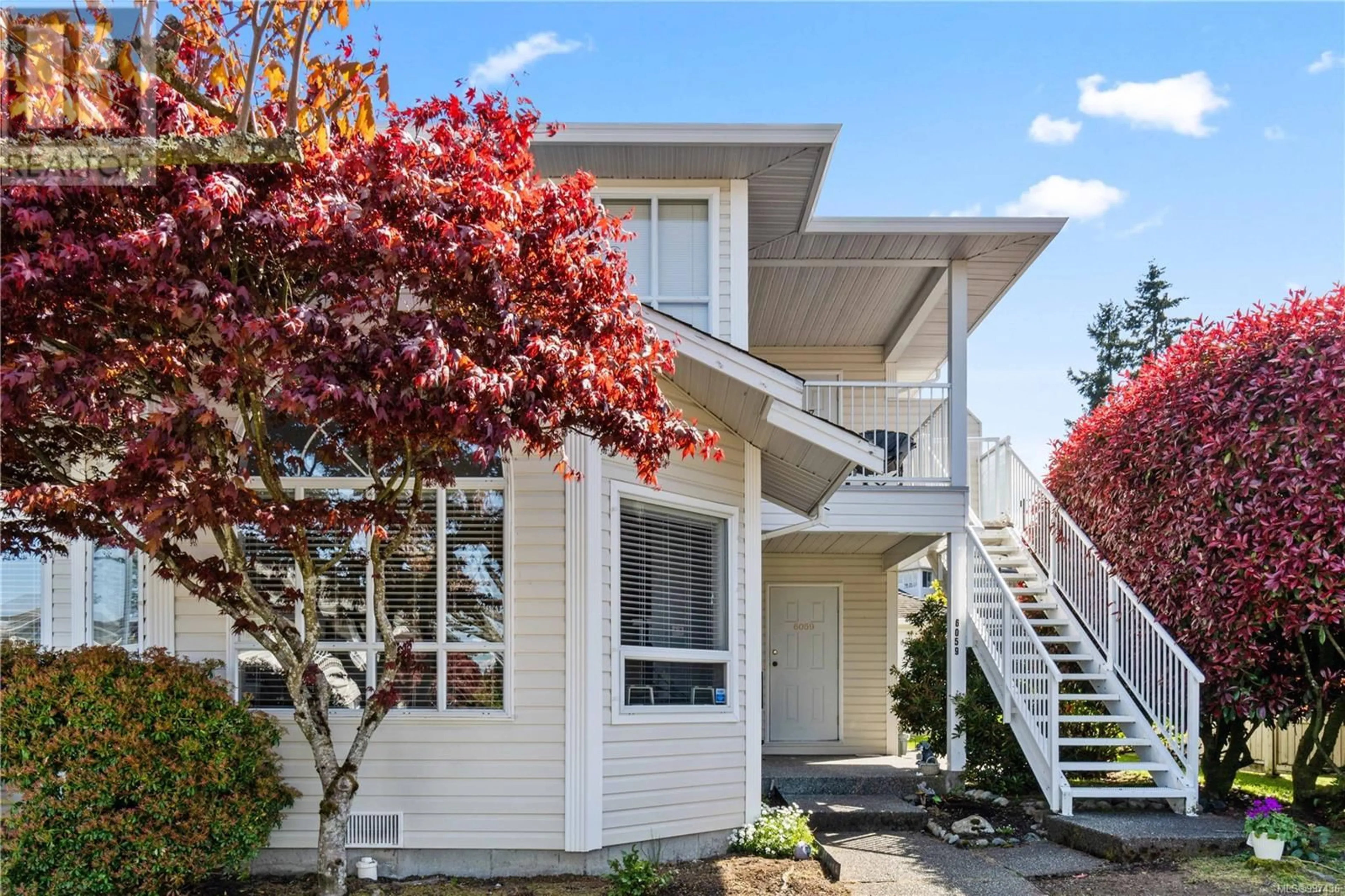 Home with vinyl exterior material, street for 6059 CEDAR GROVE DRIVE, Nanaimo British Columbia V9T6G1