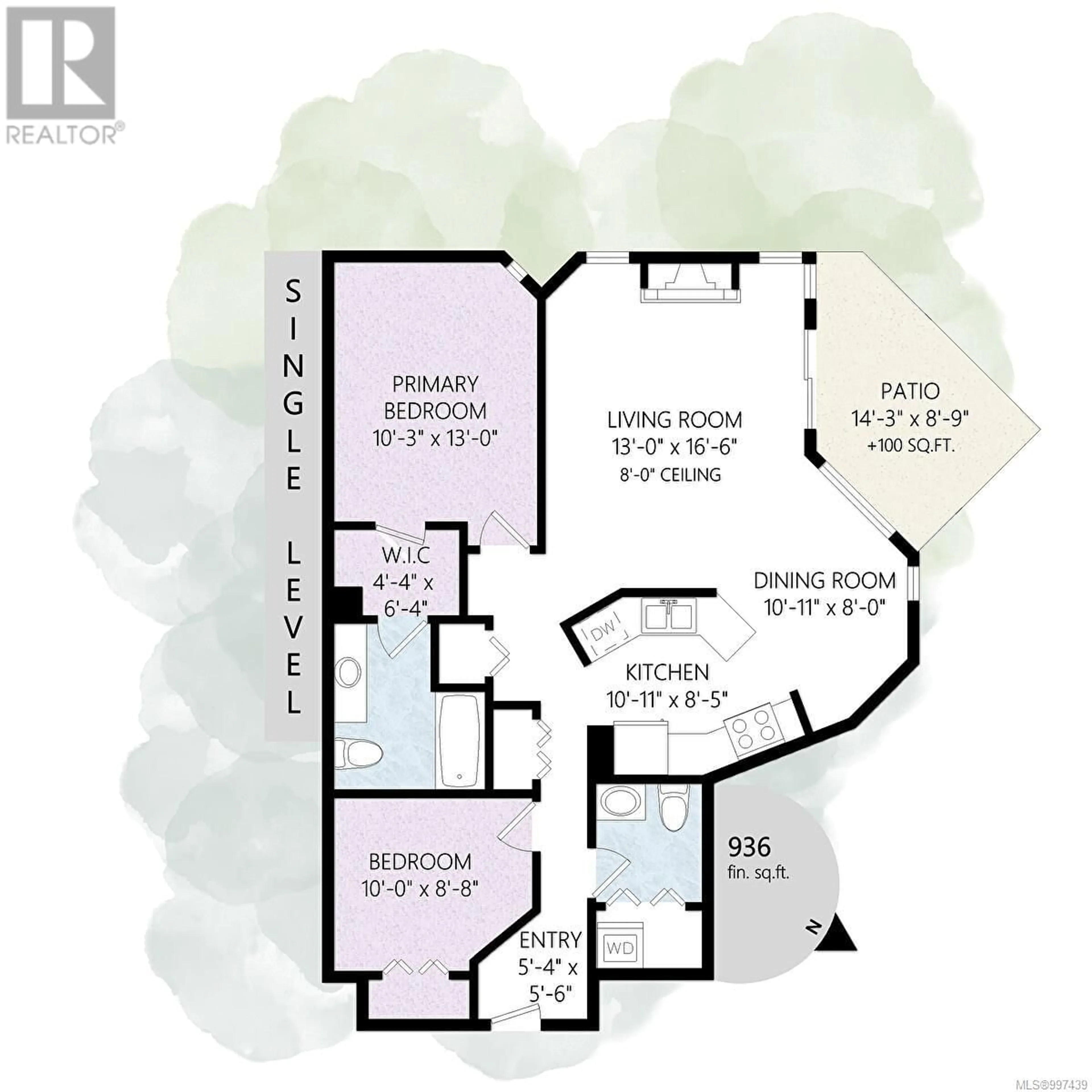 Floor plan for 106 - 6585 COUNTRY ROAD, Sooke British Columbia V9Z0W9