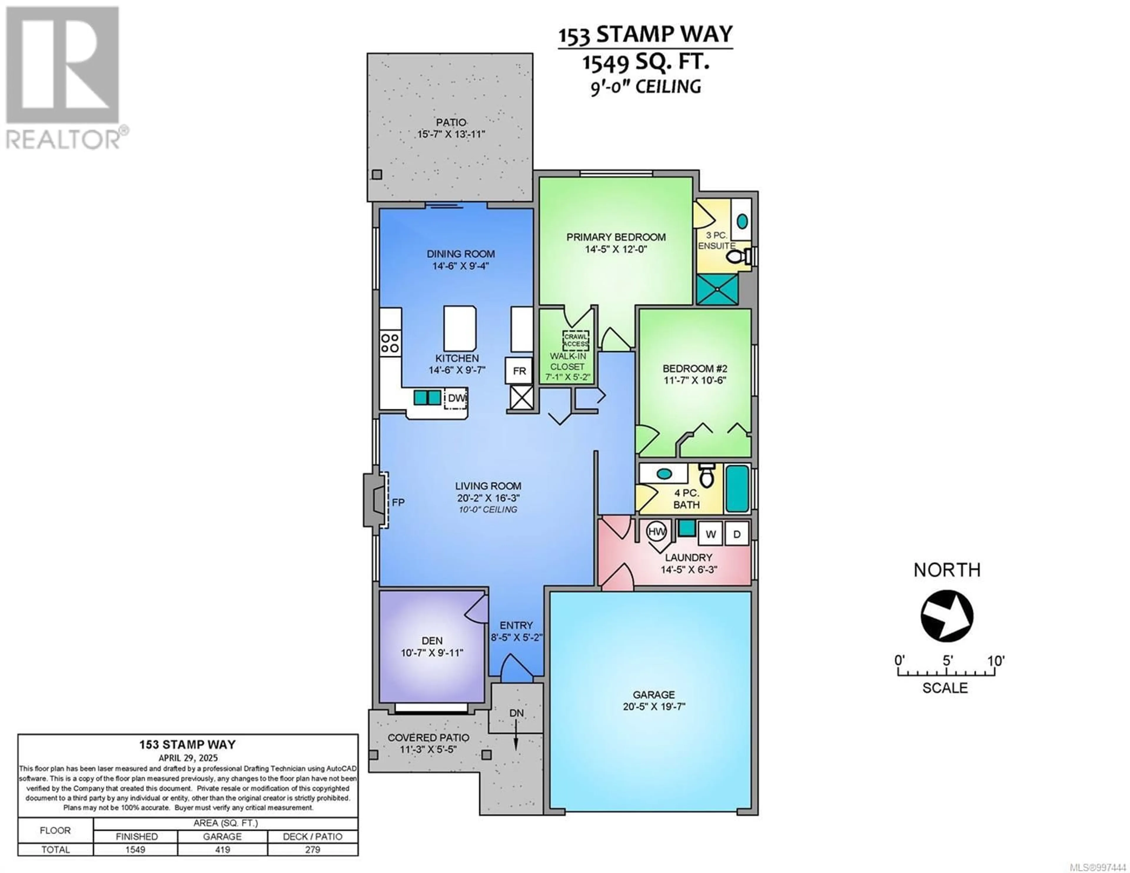 Floor plan for 153 STAMP WAY, Nanaimo British Columbia V9T3E2