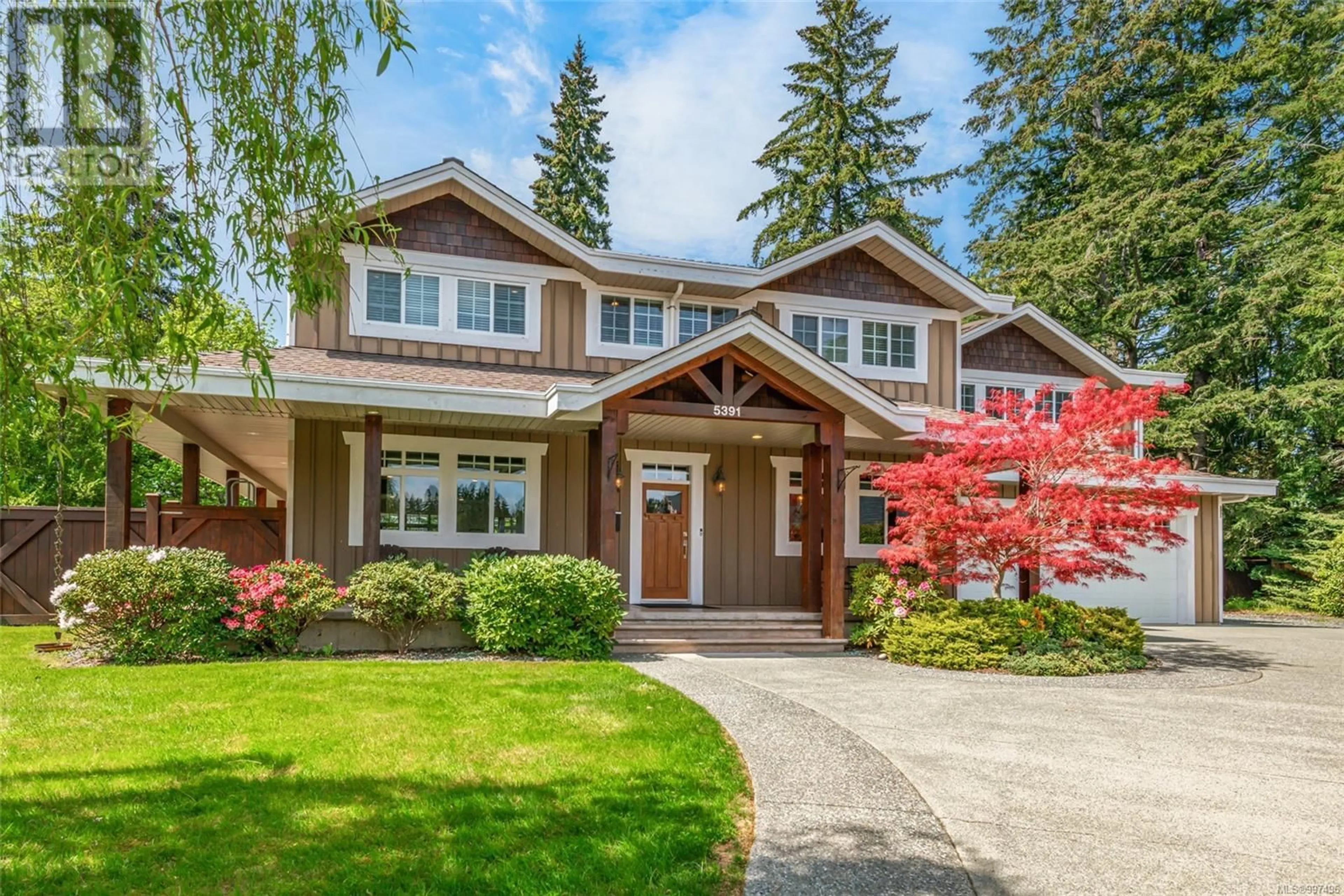 Home with vinyl exterior material, street for 5391 OTTER PLACE, Port Alberni British Columbia V9Y8X7