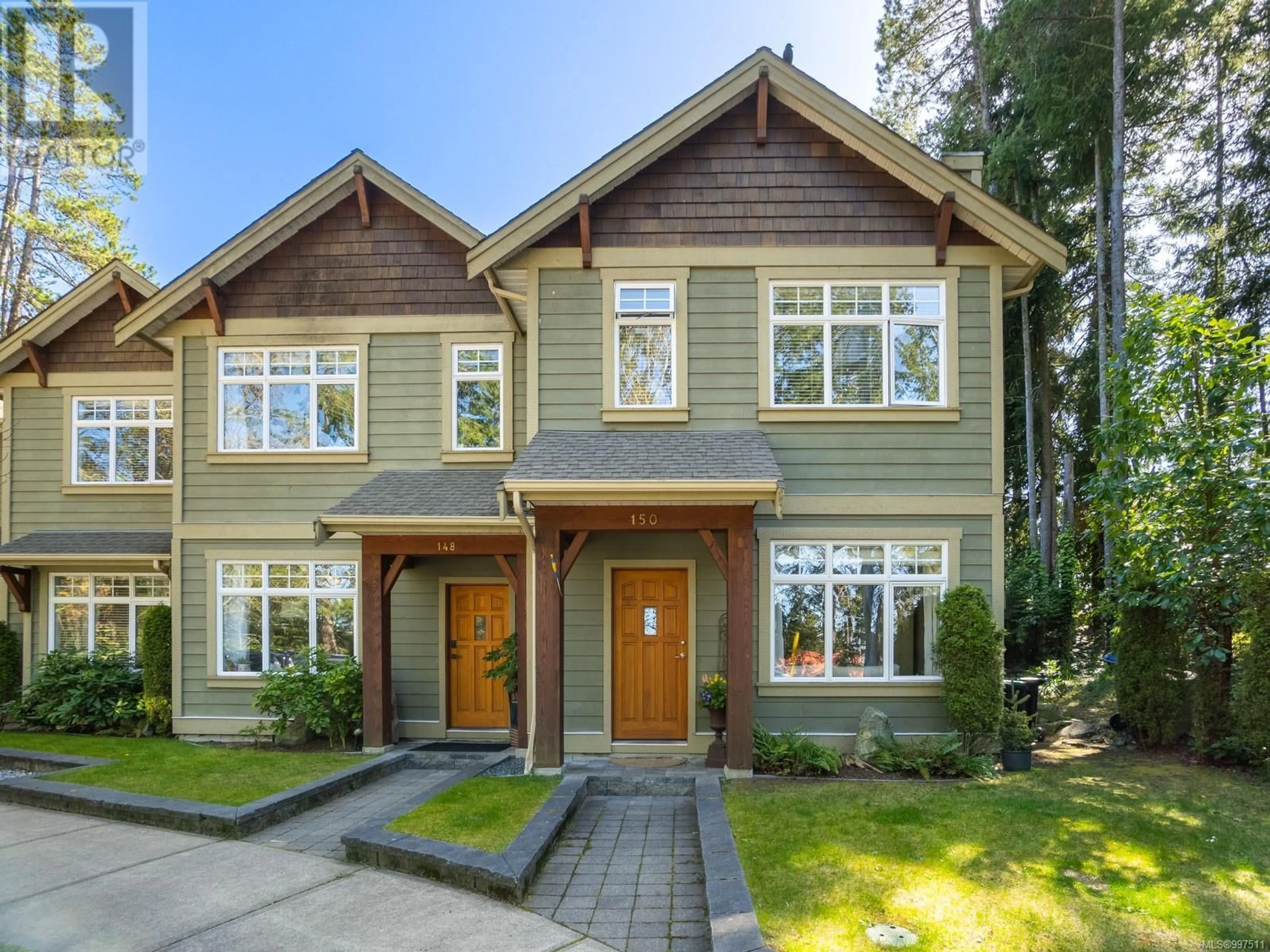 Home with brick exterior material, street for 150 HARLECH ROAD, Qualicum Beach British Columbia V9K1G9