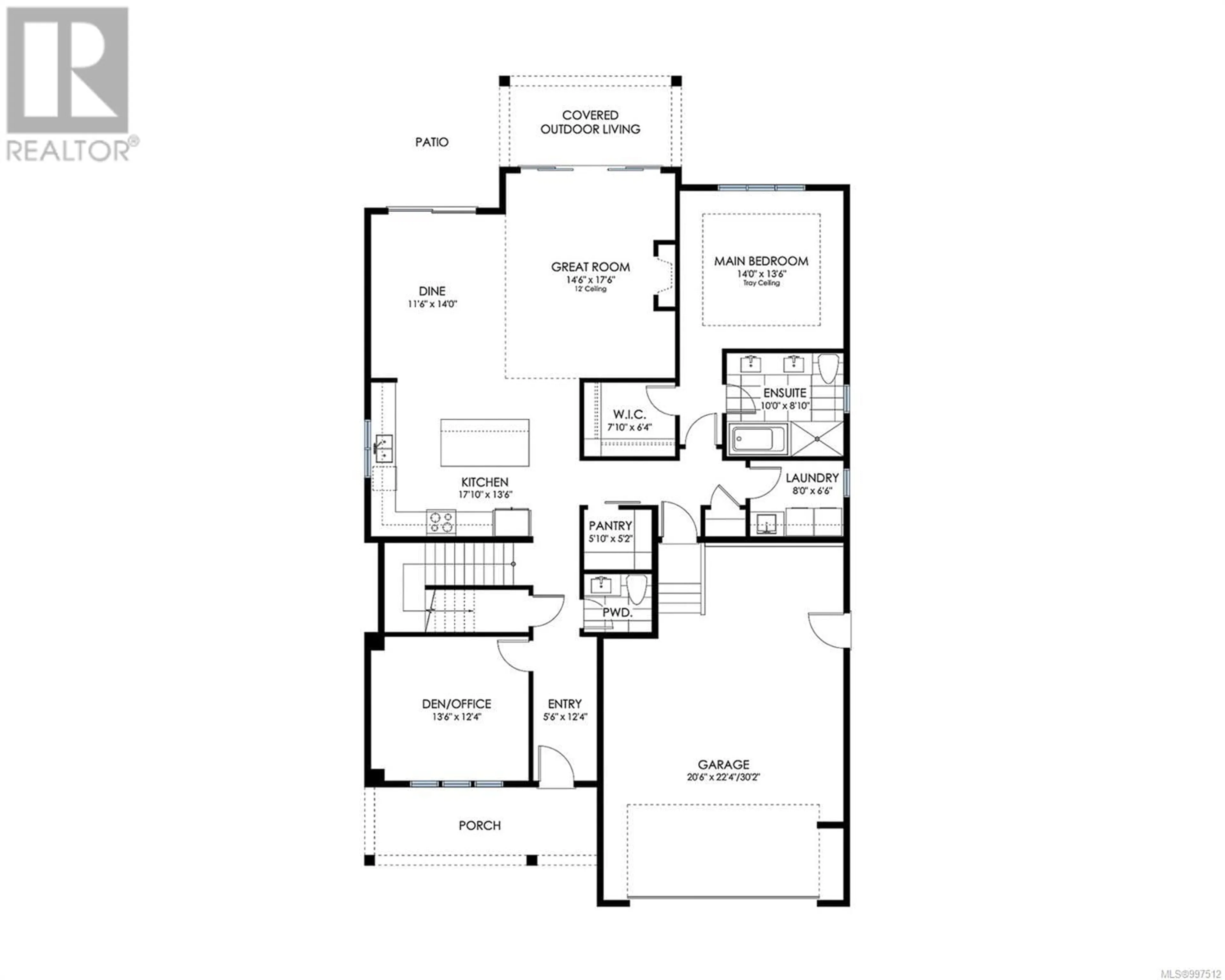 Floor plan for LOT 29 FERN RIDGE PLACE, Nanaimo British Columbia V9R5P5