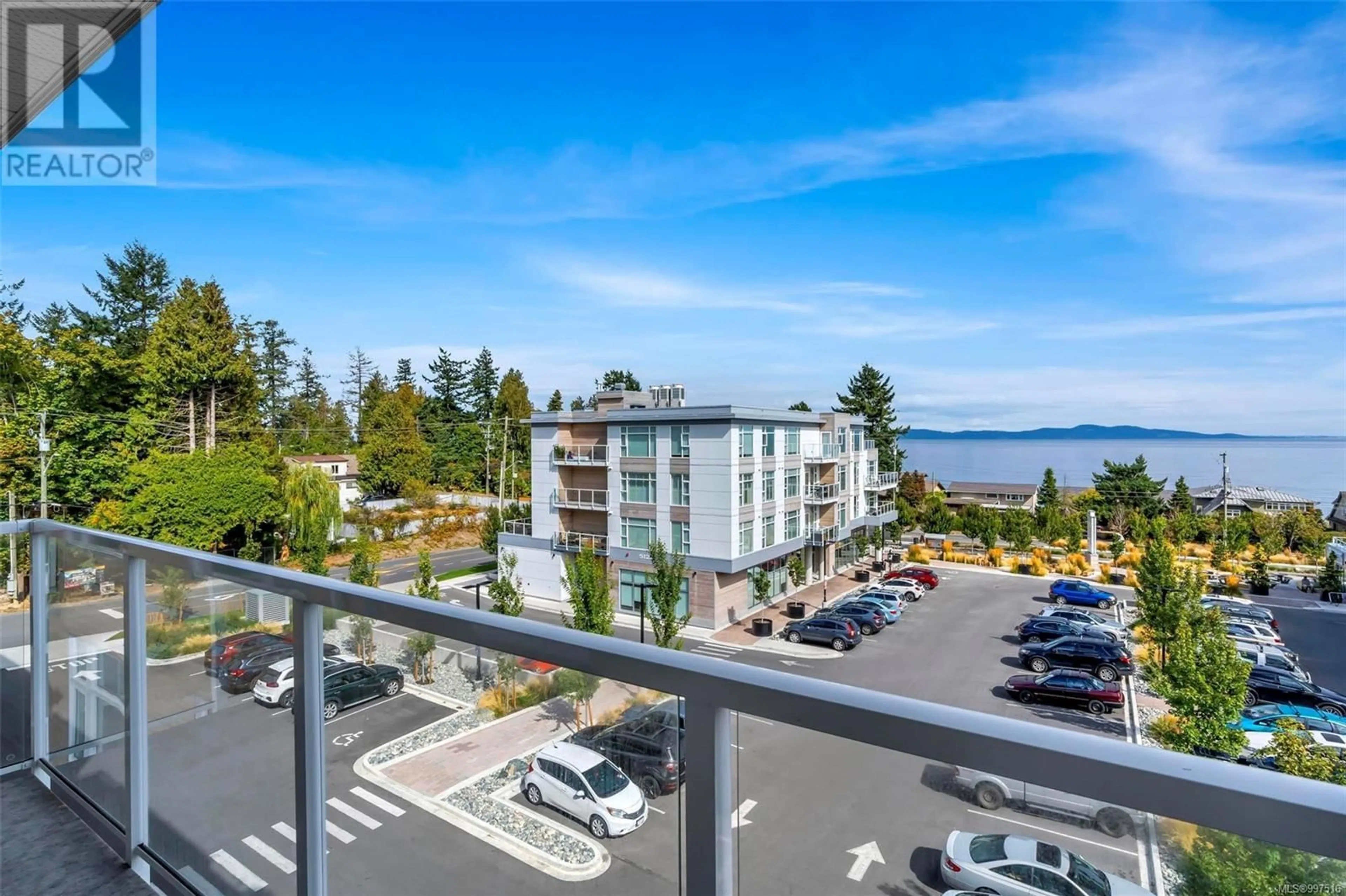 A pic from outside/outdoor area/front of a property/back of a property/a pic from drone, water/lake/river/ocean view for 306 - 5120 CORDOVA BAY ROAD, Saanich British Columbia V8Y2K5