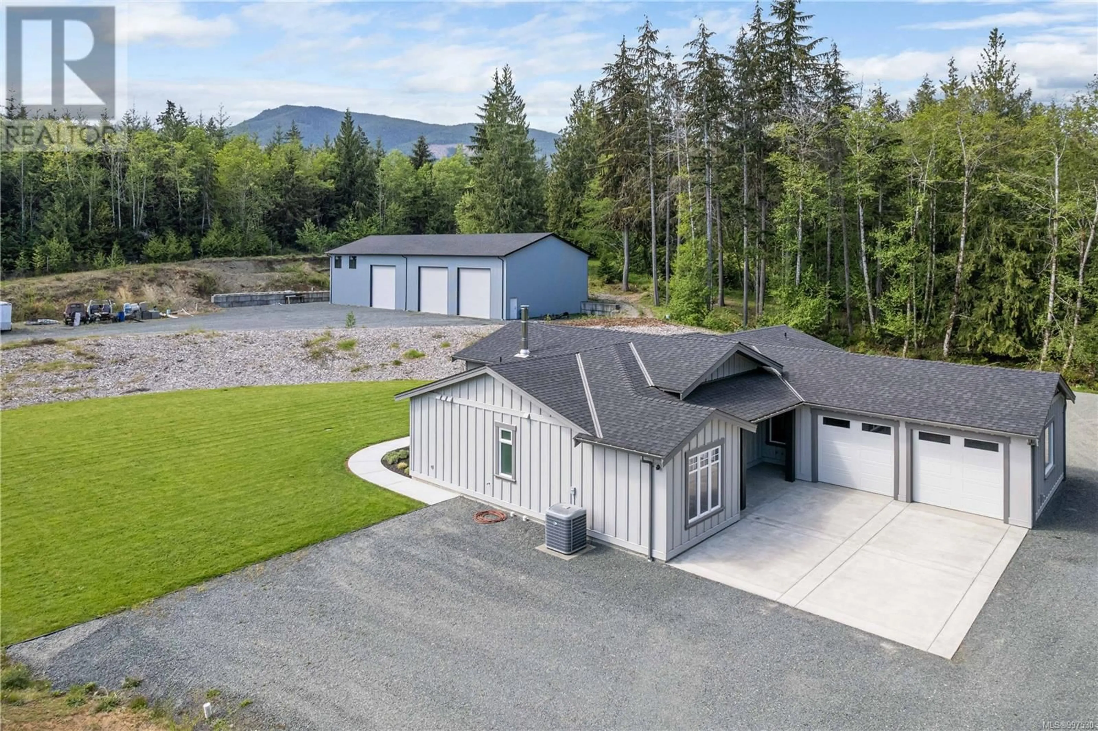 A pic from outside/outdoor area/front of a property/back of a property/a pic from drone, unknown for 1227 BURBANK ROAD, Qualicum Beach British Columbia V9K2J5